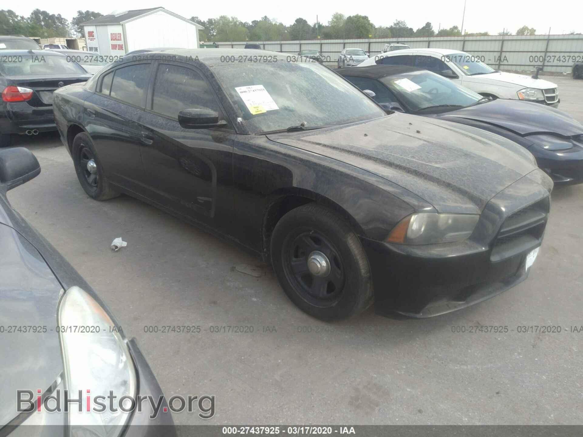 Фотография 2C3CDXAT3CH266992 - DODGE CHARGER 2012