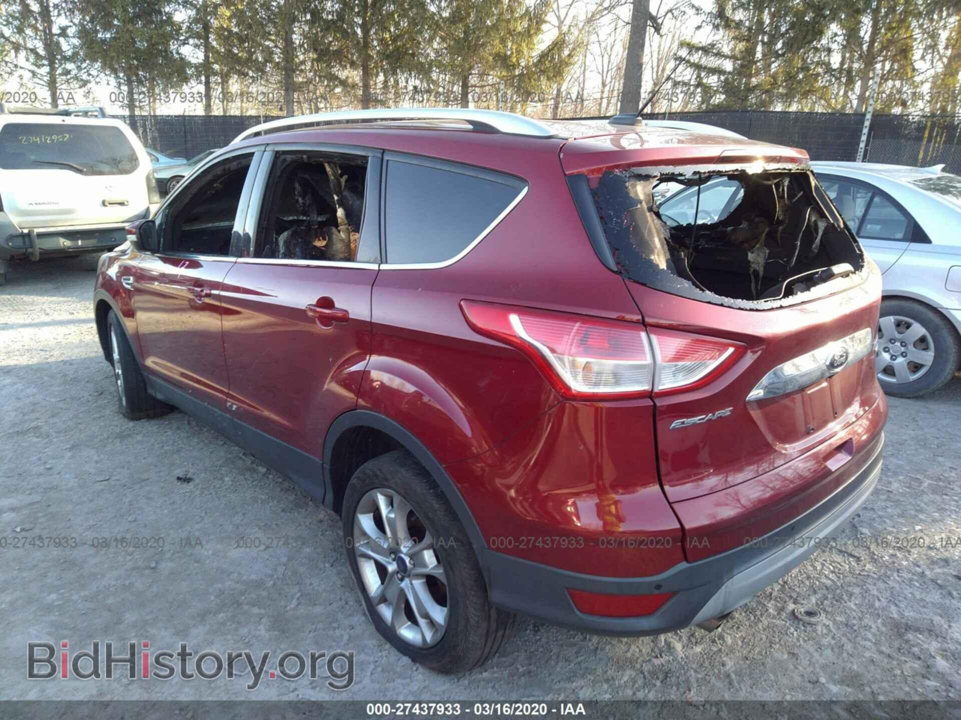 2014 FORD ESCAPE - VIN: 1FMCU9J98EUB36889 - Фото 3