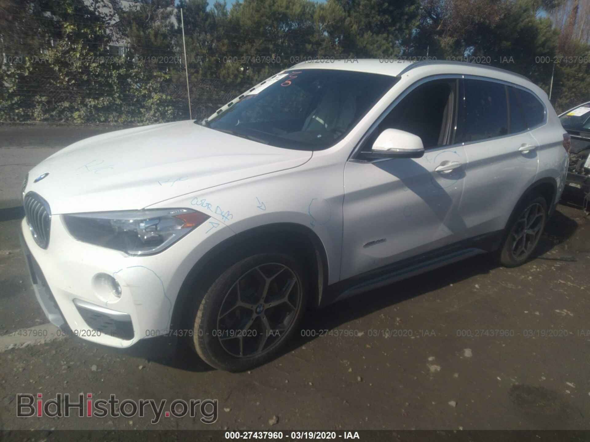 2016 BMW X1 - VIN: WBXHT3C38G5E47681 - Фото 2