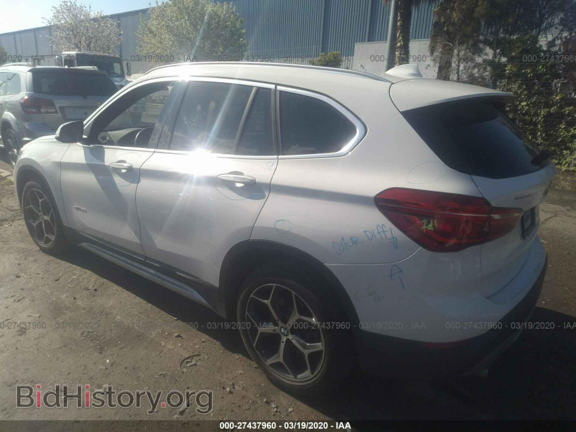 2016 BMW X1 - VIN: WBXHT3C38G5E47681 - Фото 3