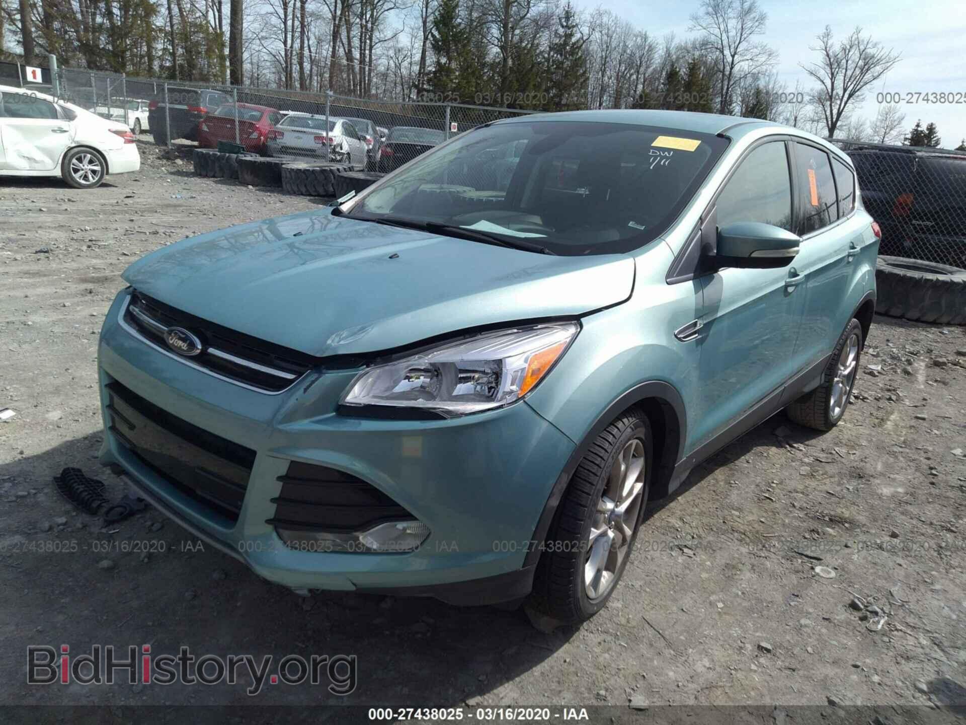 2013 FORD ESCAPE - VIN: 1FMCU9H96DUC83071 - Фото 2