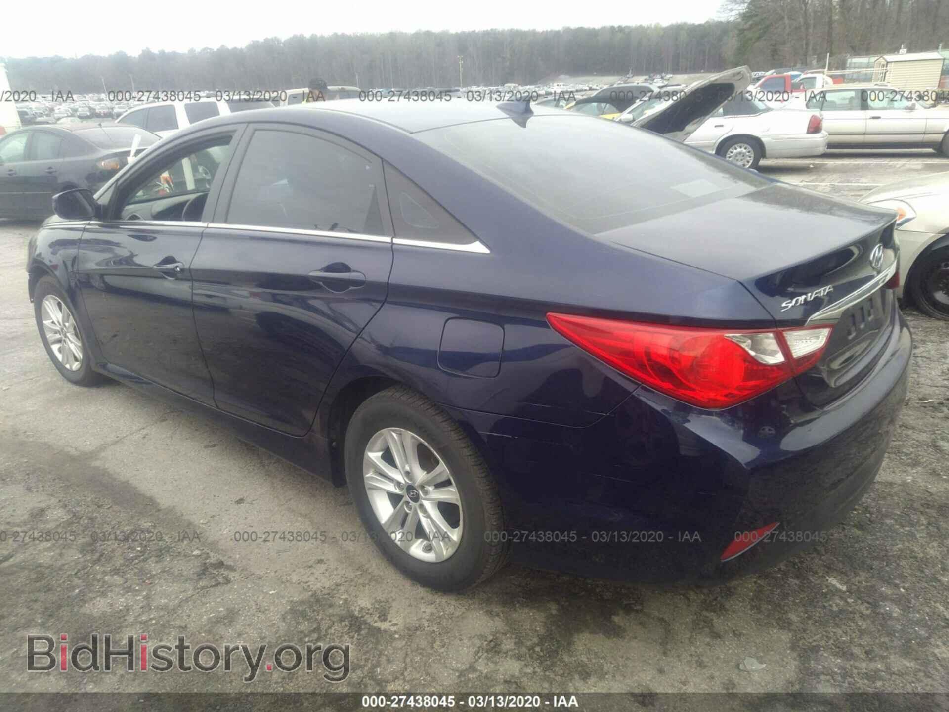 2014 HYUNDAI SONATA - VIN: 5NPEB4AC7EH870371 - Фото 3
