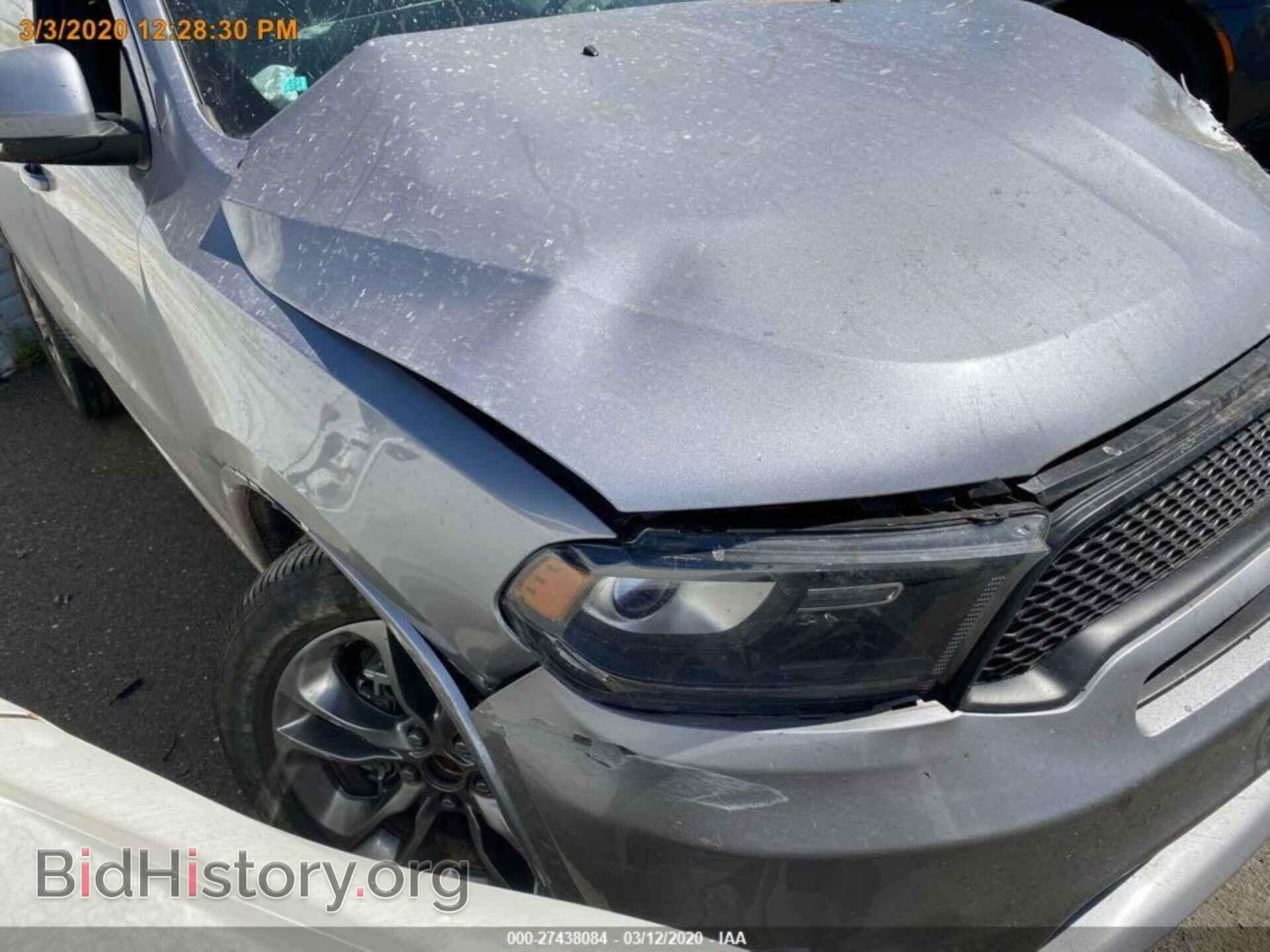 2019 DODGE DURANGO - VIN: 1C4RDJDG5KC701093 - Фото 2