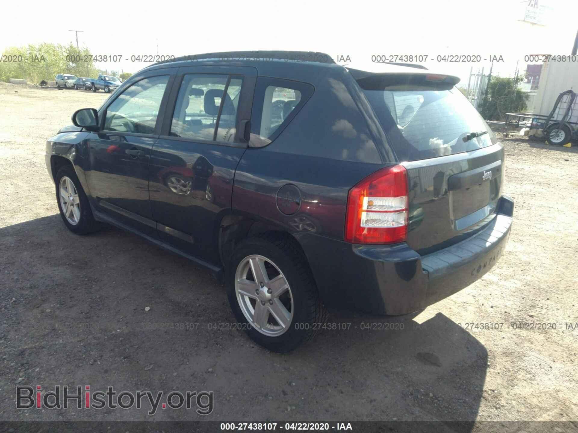 2007 JEEP COMPASS - VIN: 1J8FT47W67D421834 - Фото 3