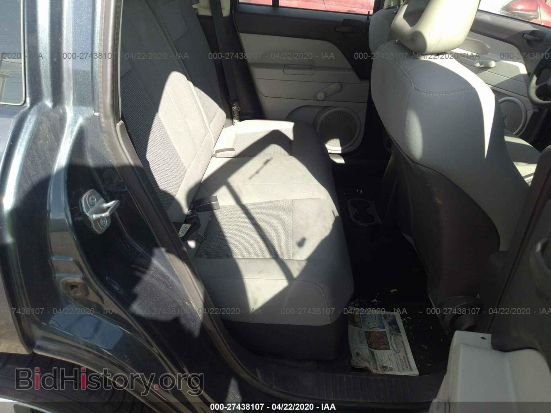 2007 JEEP COMPASS - VIN: 1J8FT47W67D421834 - Фото 8