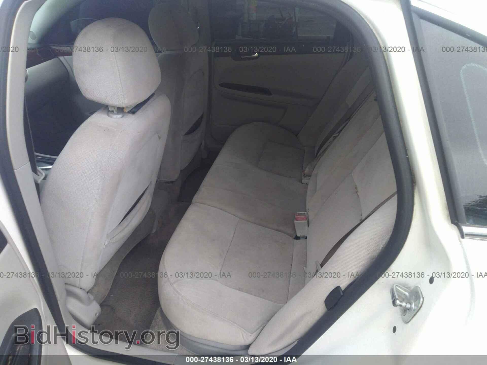 2006 CHEVROLET IMPALA - VIN: 2G1WC581069232164 - Фото 8