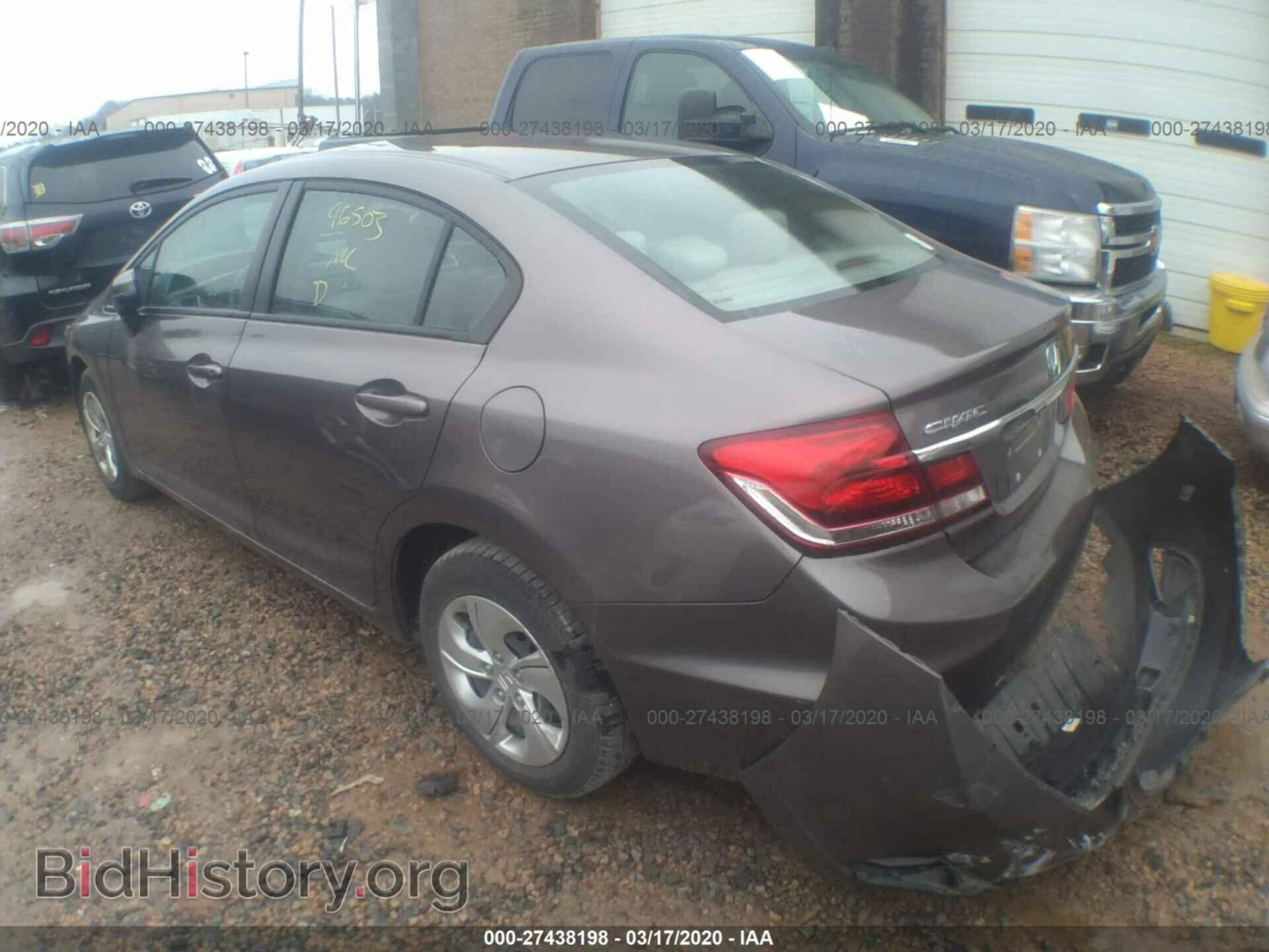2014 HONDA CIVIC - VIN: 19XFB2F50EE014420 - Фото 3