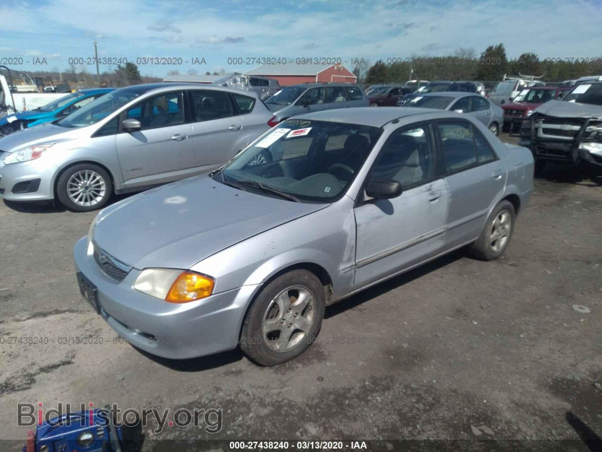 2000 MAZDA PROTEGE - VIN: JM1BJ2219Y0285526 - Photo 2