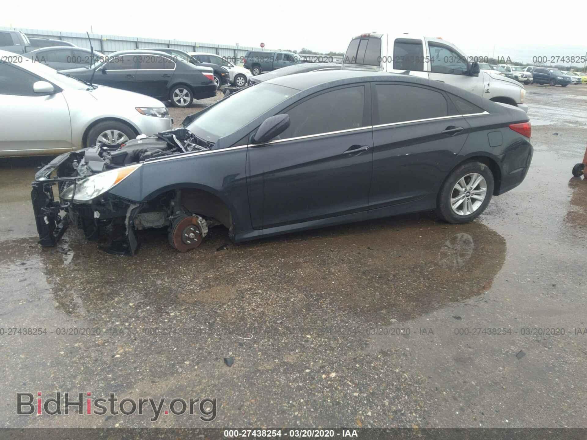 2014 HYUNDAI SONATA - VIN: 5NPEB4AC2EH909688 - Фото 2