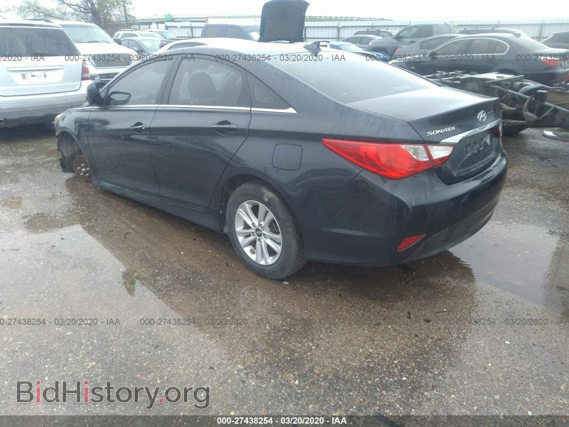 2014 HYUNDAI SONATA - VIN: 5NPEB4AC2EH909688 - Фото 3