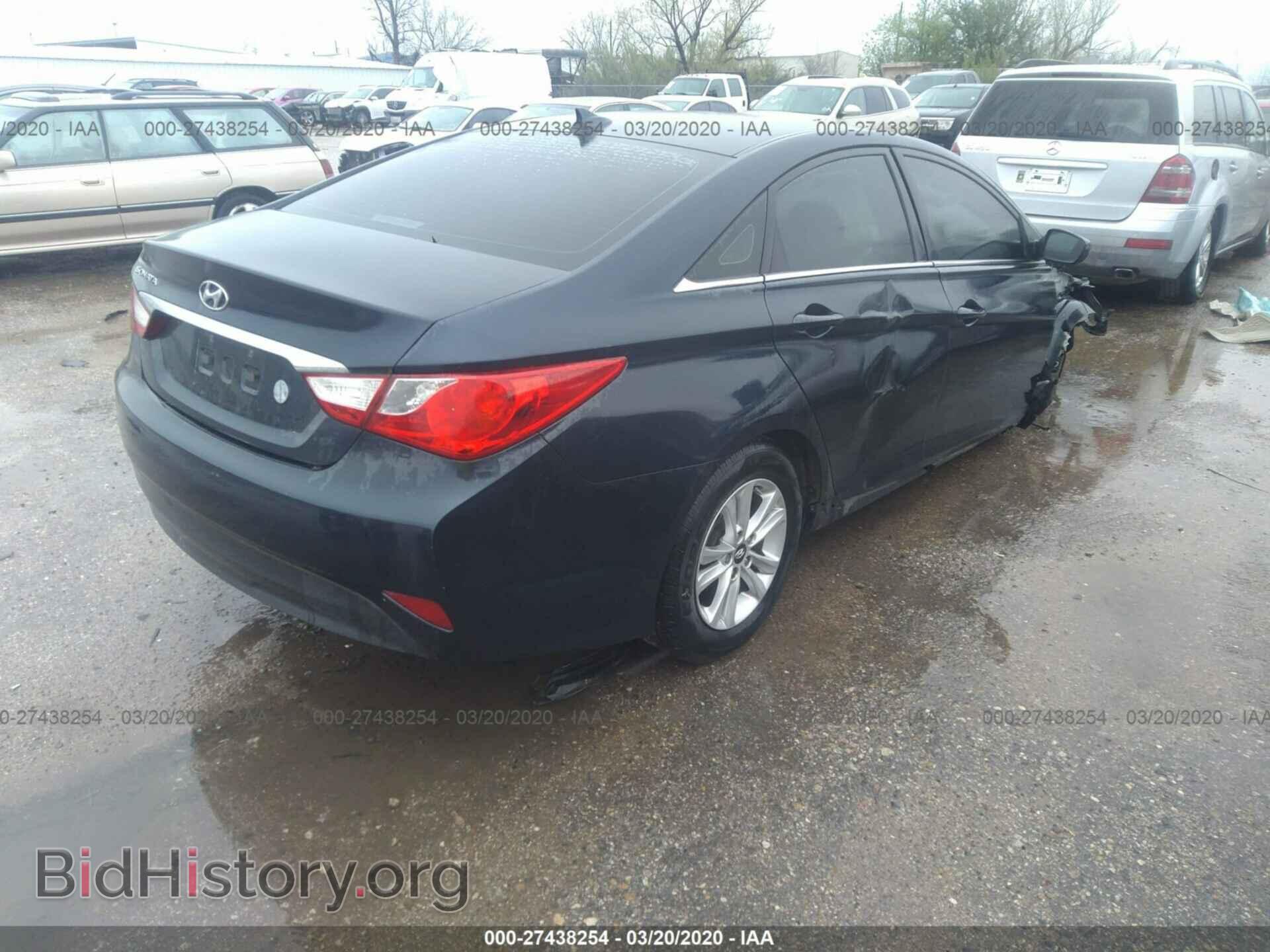 2014 HYUNDAI SONATA - VIN: 5NPEB4AC2EH909688 - Фото 4