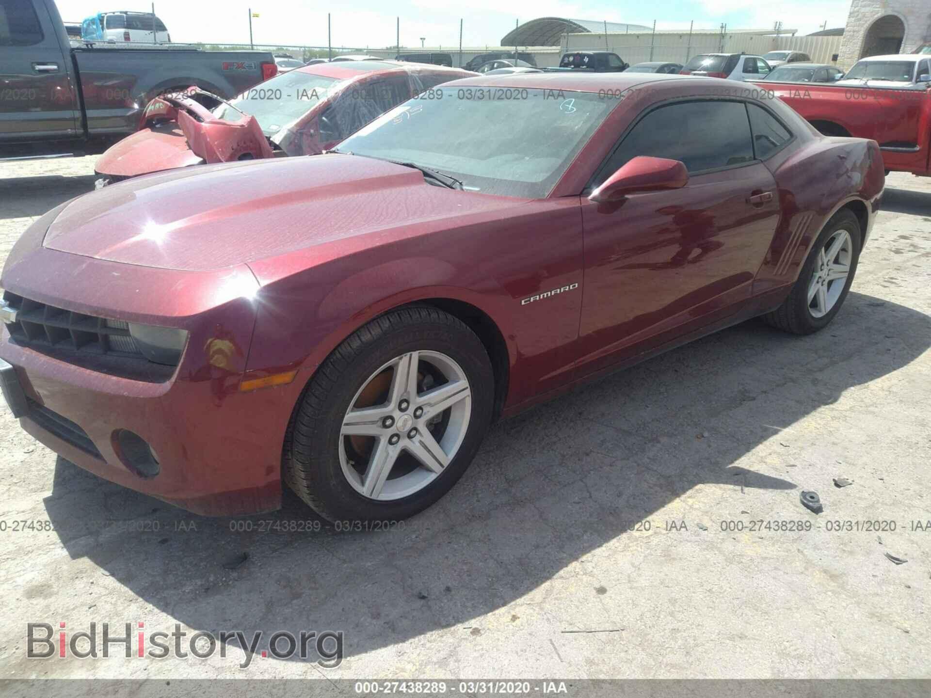 2011 CHEVROLET CAMARO - VIN: 2G1FF1ED9B9170935 - Фото 2