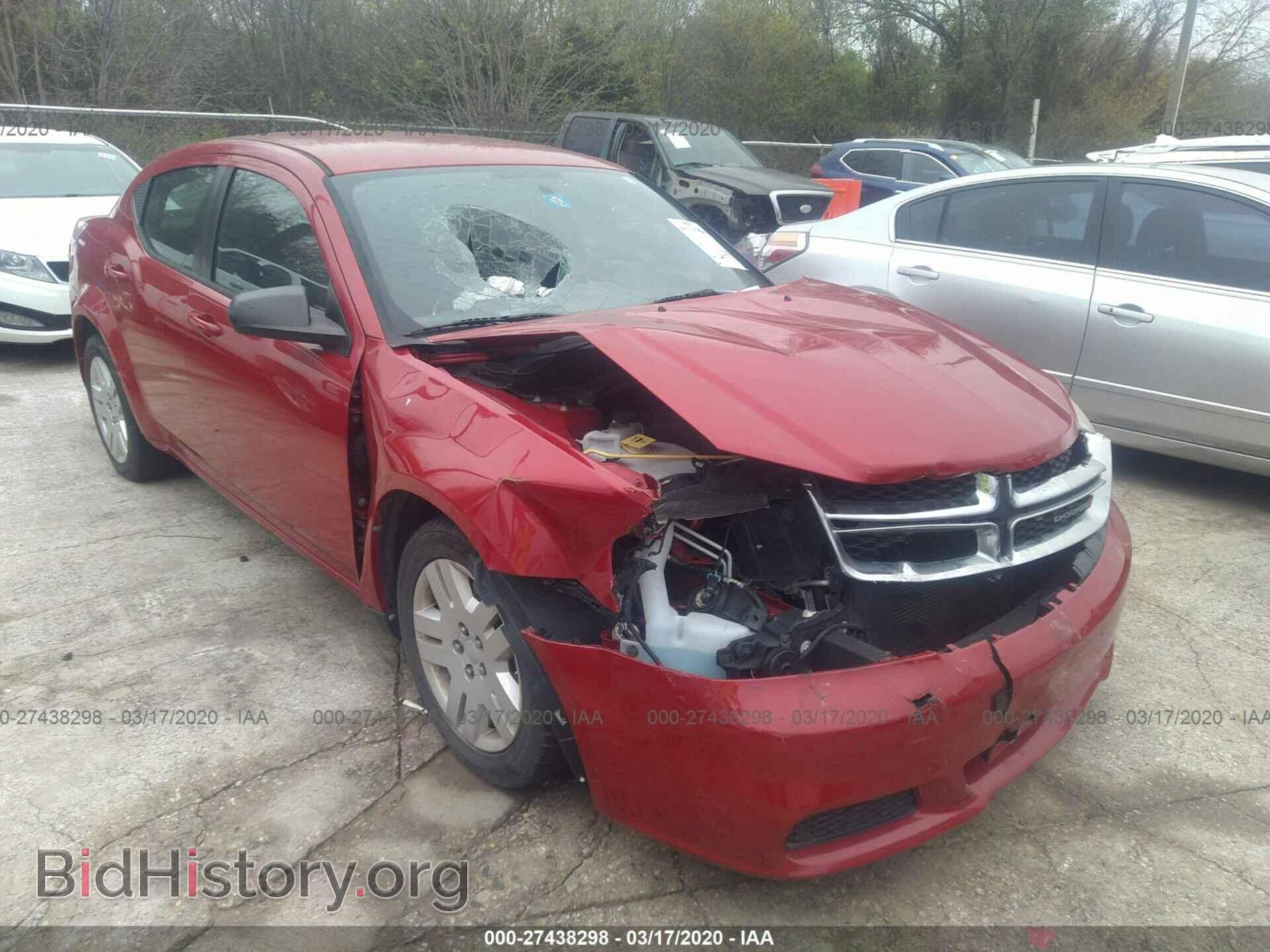 Photo 1C3CDZAB9DN529160 - Dodge Avenger 2013