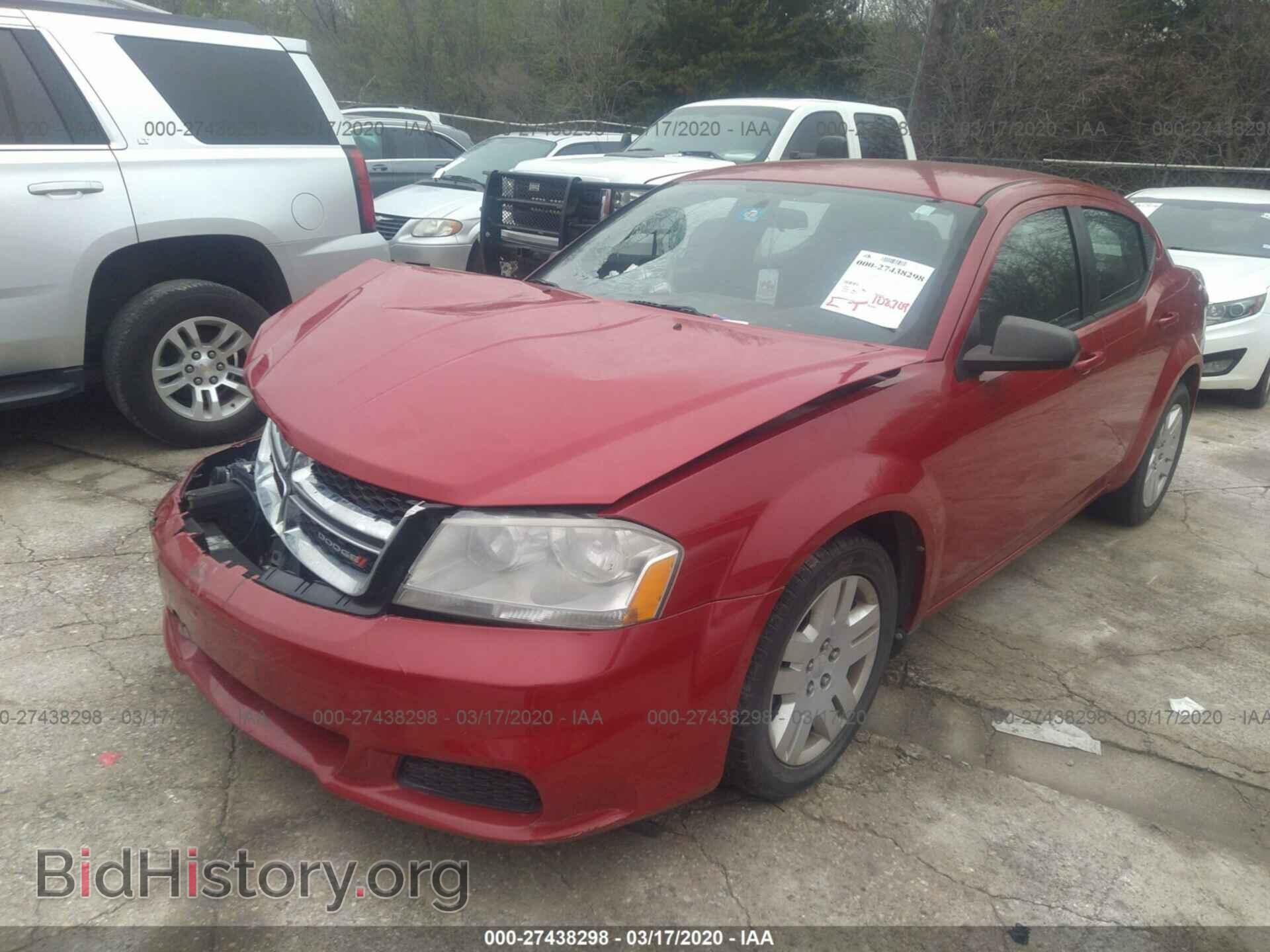 2013 Dodge Avenger - VIN: 1C3CDZAB9DN529160 - Photo 2