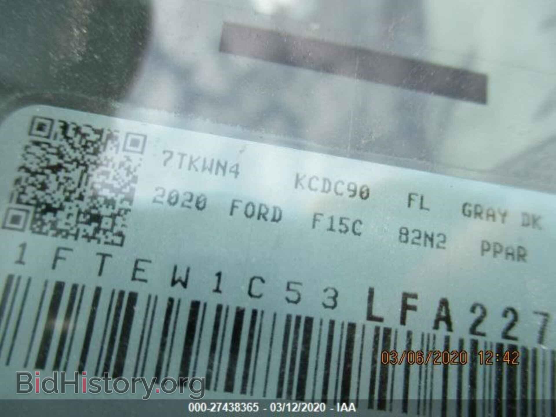 2020 FORD F150 - VIN: 1FTEW1C53LFA22710 - Фото 9