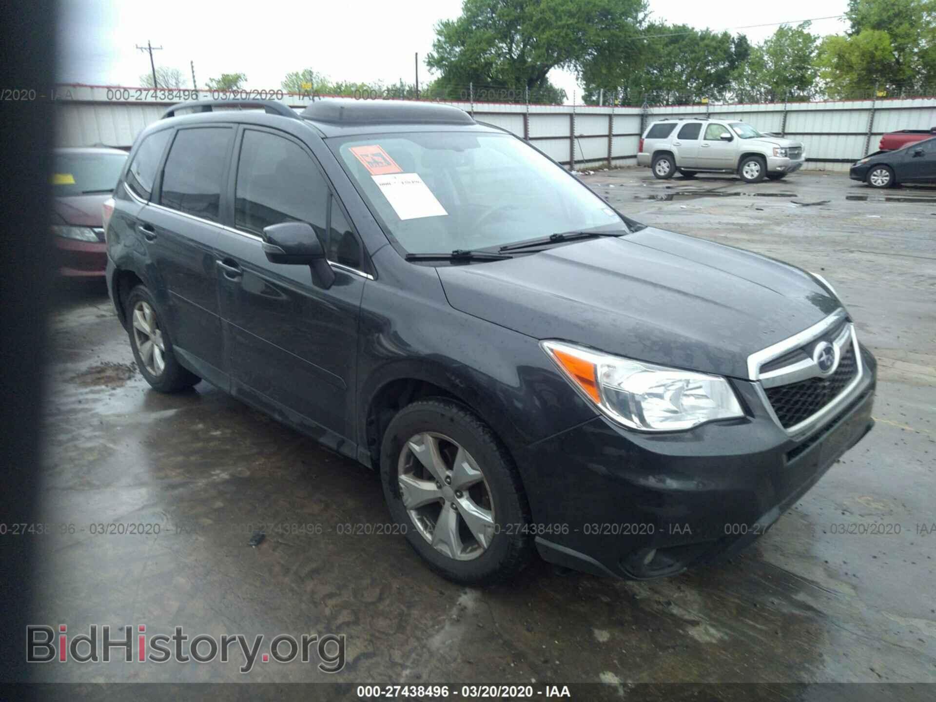 Photo JF2SJAMC1EH493262 - SUBARU FORESTER 2014