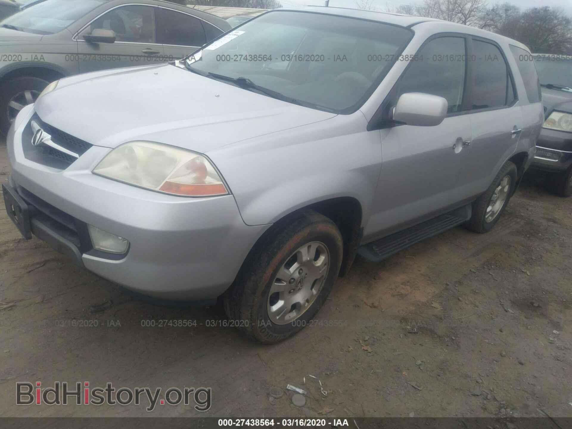 2002 ACURA MDX - VIN: 2HNYD18242H504210 - Фото 2