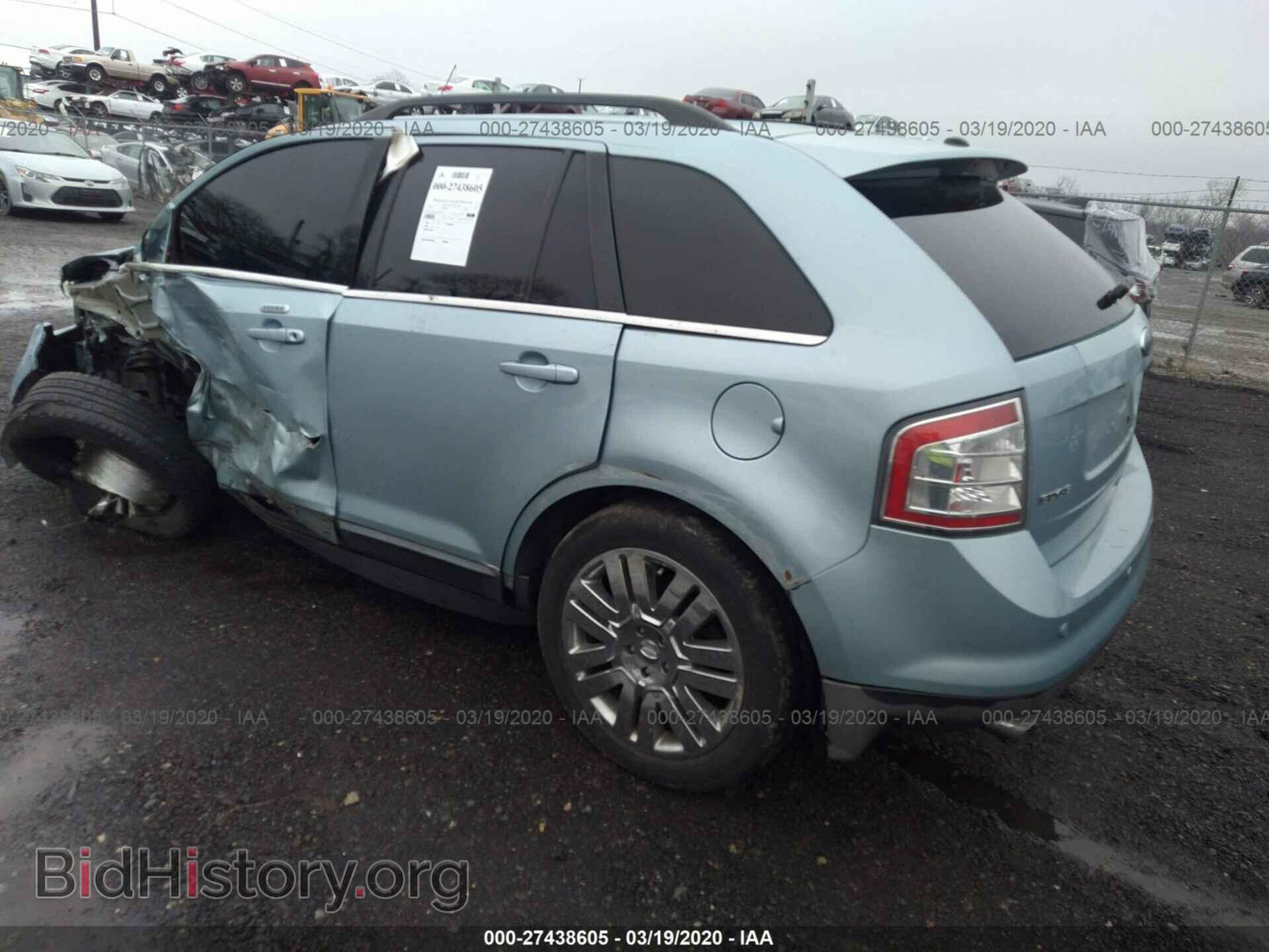 2008 FORD EDGE - VIN: 2FMDK49C38BA22547 - Фото 3