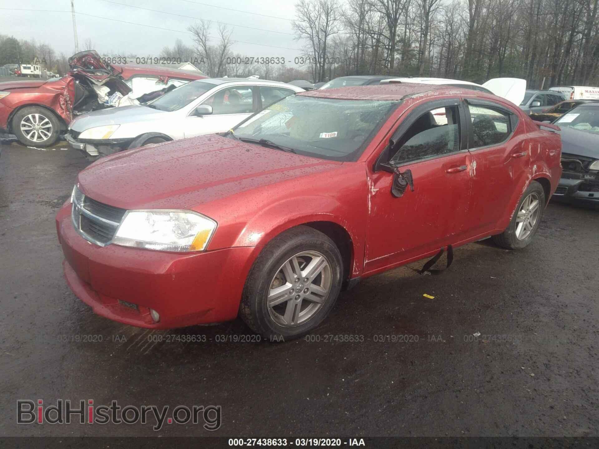 2010 DODGE AVENGER - VIN: 1B3CC5FB9AN220804 - Фото 2