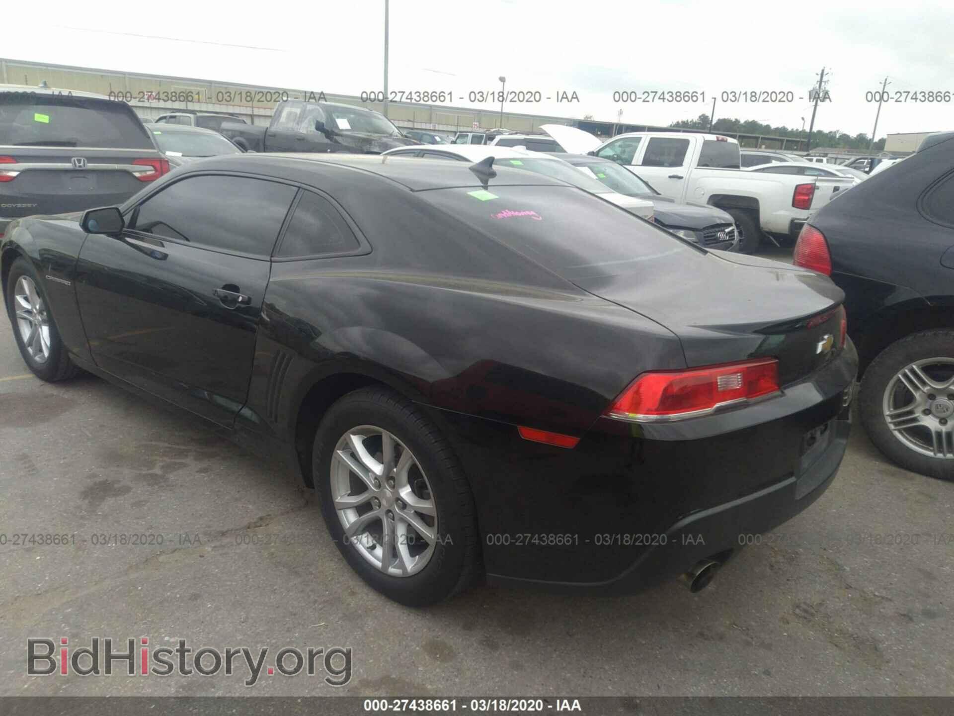 2014 CHEVROLET CAMARO - VIN: 2G1FB1E35E9240485 - Фото 3