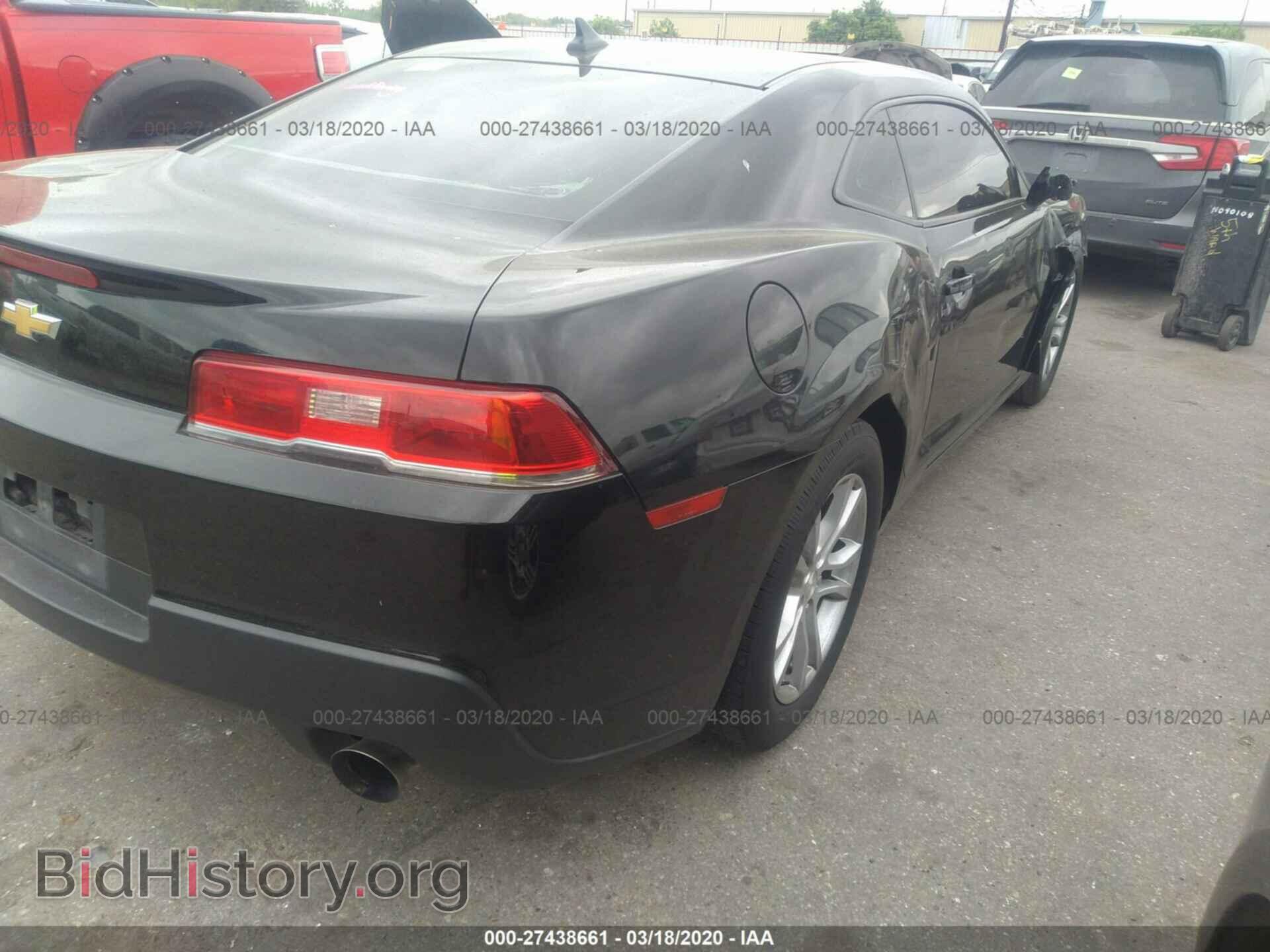 2014 CHEVROLET CAMARO - VIN: 2G1FB1E35E9240485 - Фото 4