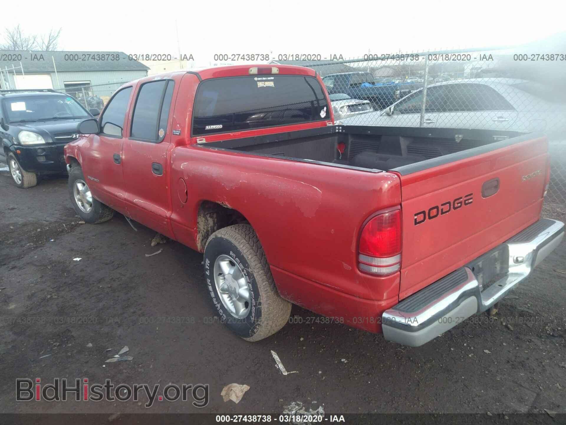 2000 DODGE DAKOTA - VIN: 1B7GL2AN8YS670374 - Фото 3