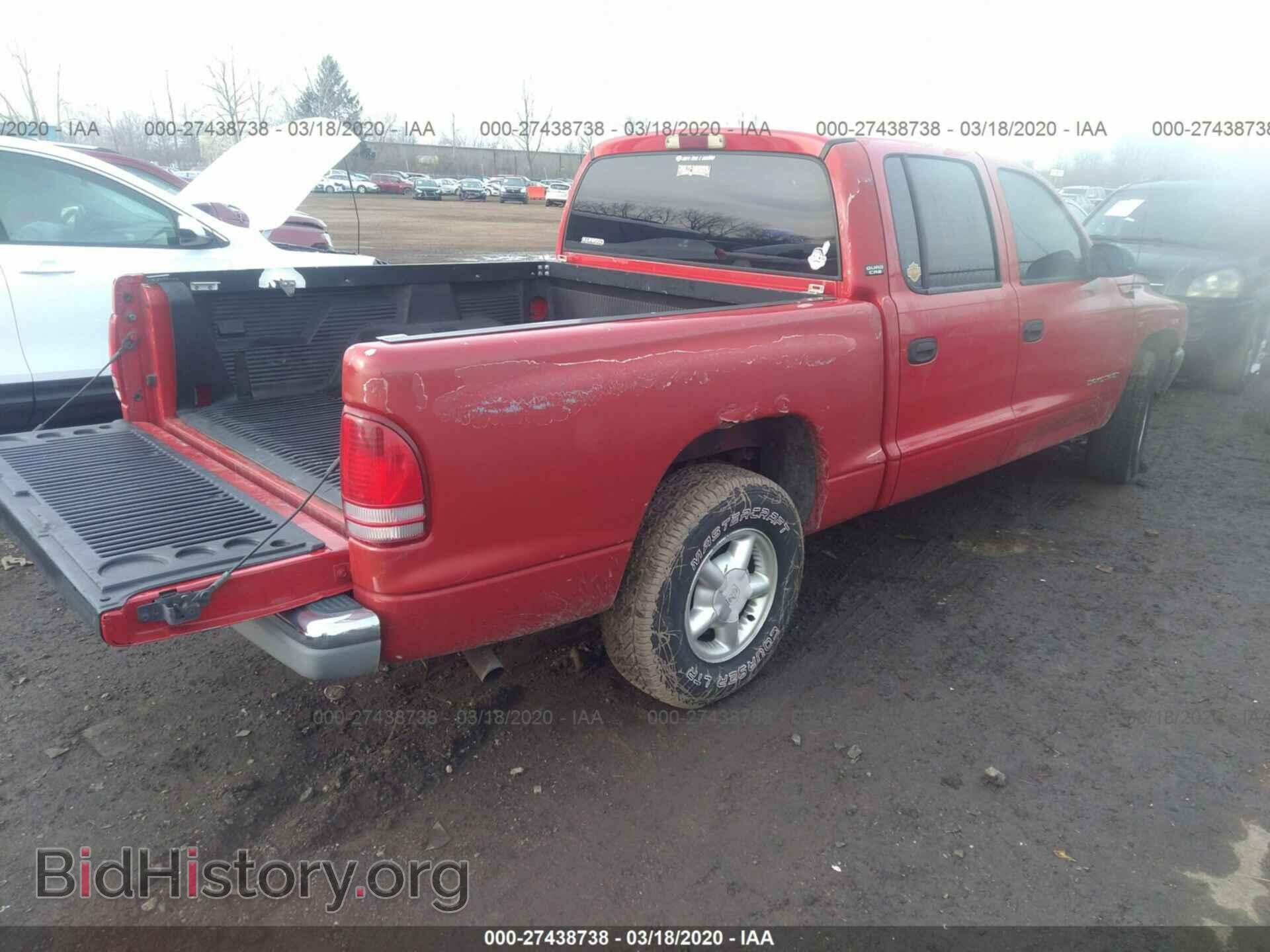 2000 DODGE DAKOTA - VIN: 1B7GL2AN8YS670374 - Фото 4