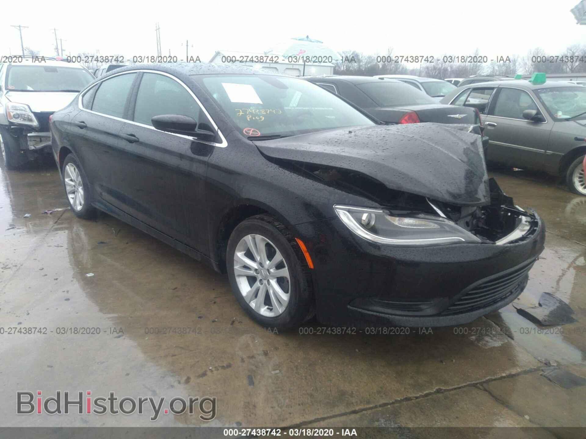 Фотография 1C3CCCFB2HN509699 - CHRYSLER 200 2017