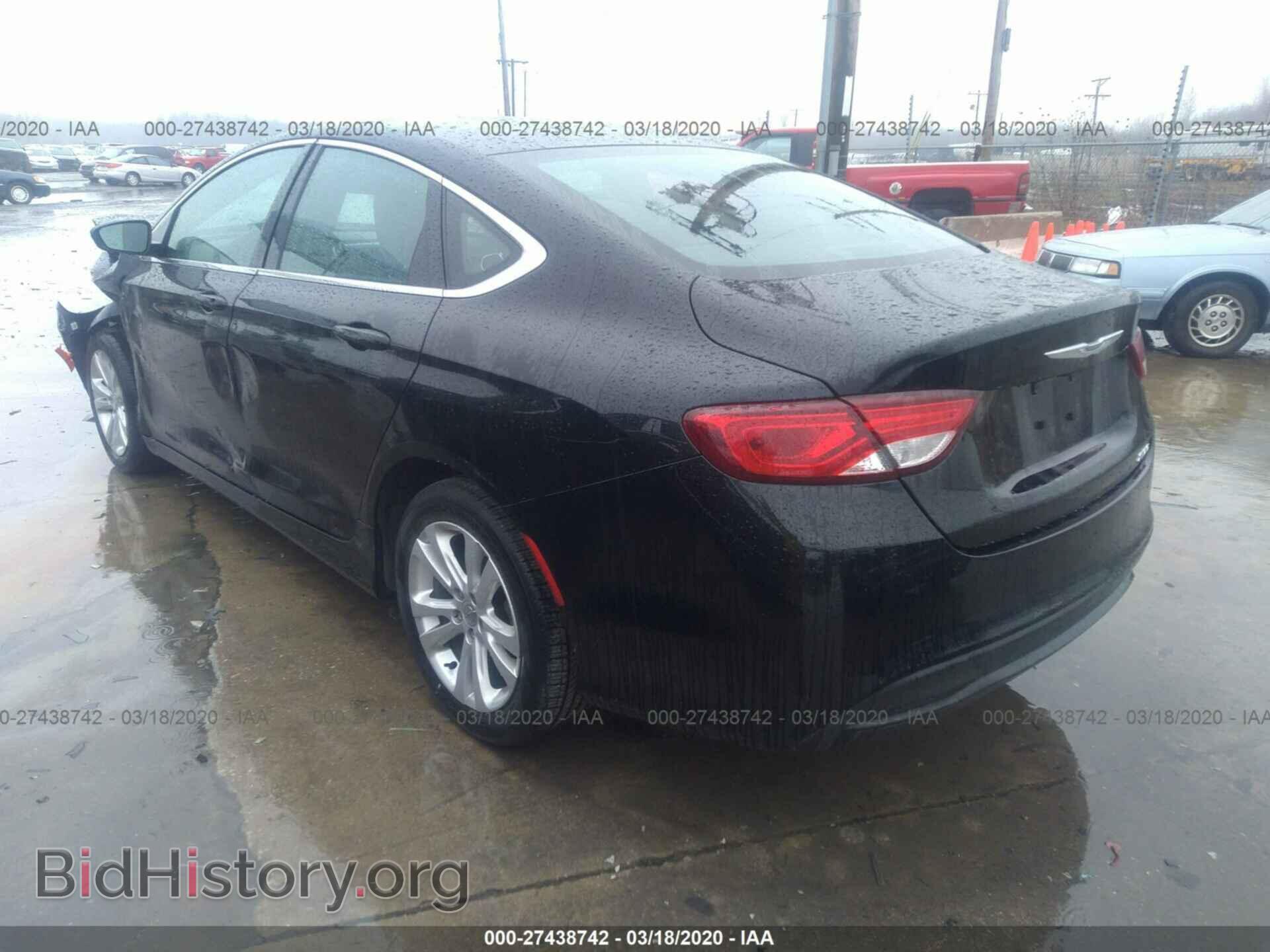 2017 CHRYSLER 200 - VIN: 1C3CCCFB2HN509699 - Фото 3