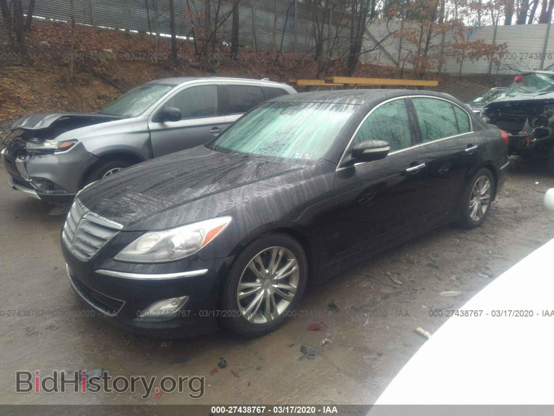 2012 HYUNDAI GENESIS - VIN: KMHGC4DD2CU168497 - Фото 2