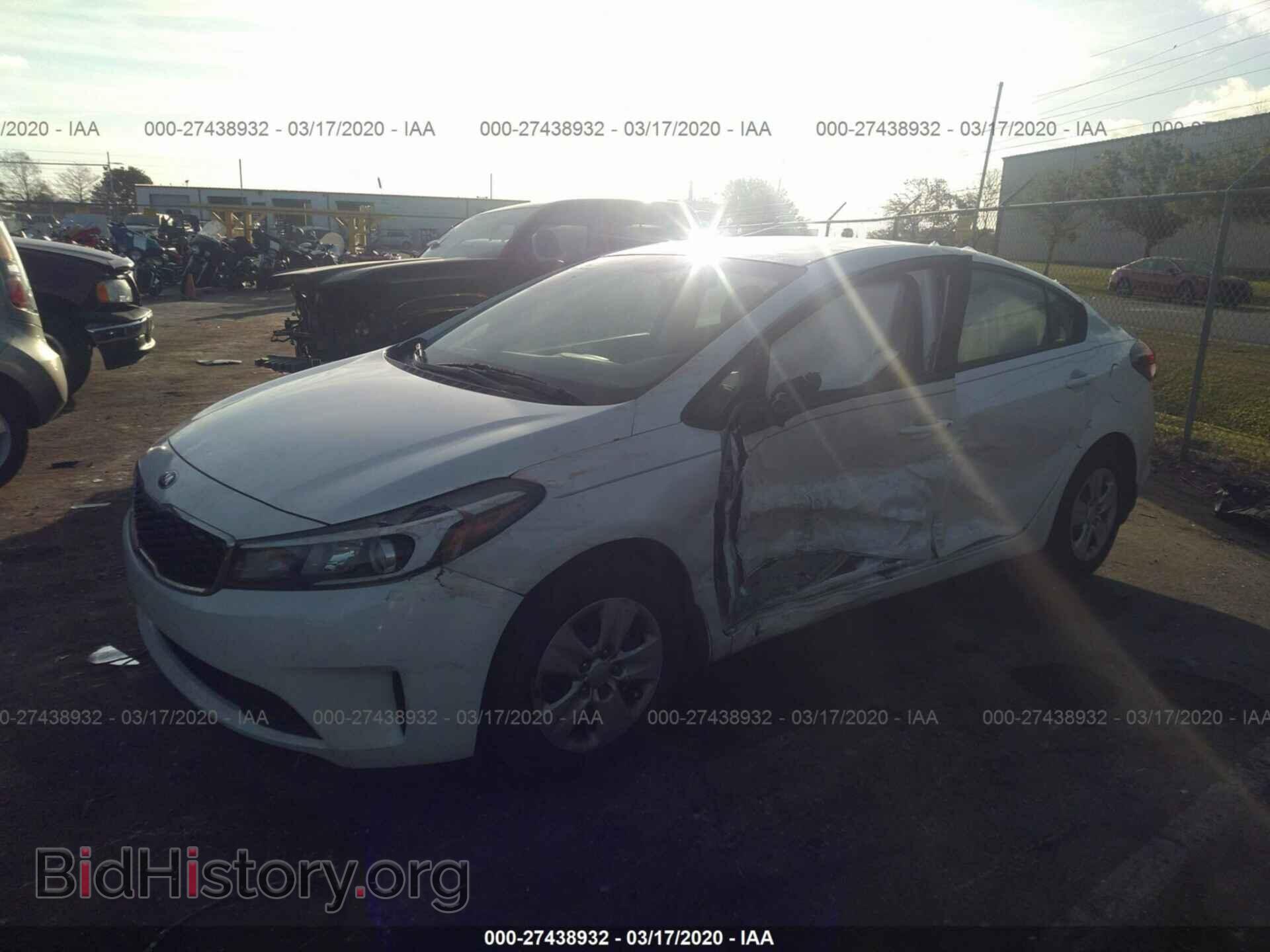 2017 KIA FORTE - VIN: 3KPFL4A77HE018471 - Фото 2