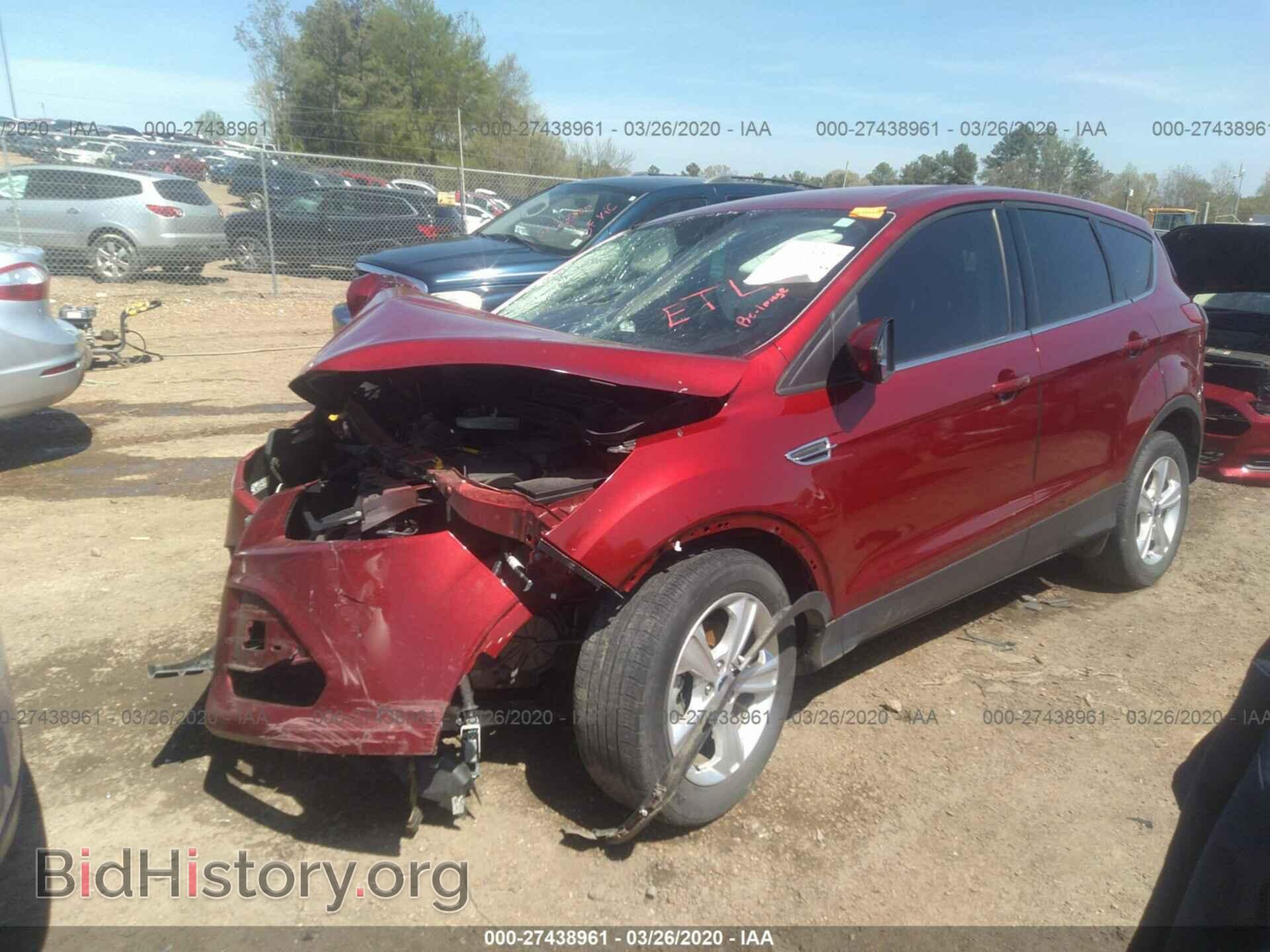 2014 FORD ESCAPE - VIN: 1FMCU0GX7EUD91843 - Фото 2