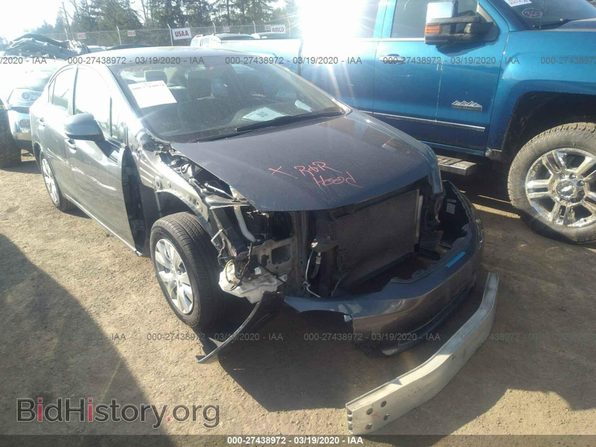 Фотография 19XFB2F59CE374492 - HONDA CIVIC 2012