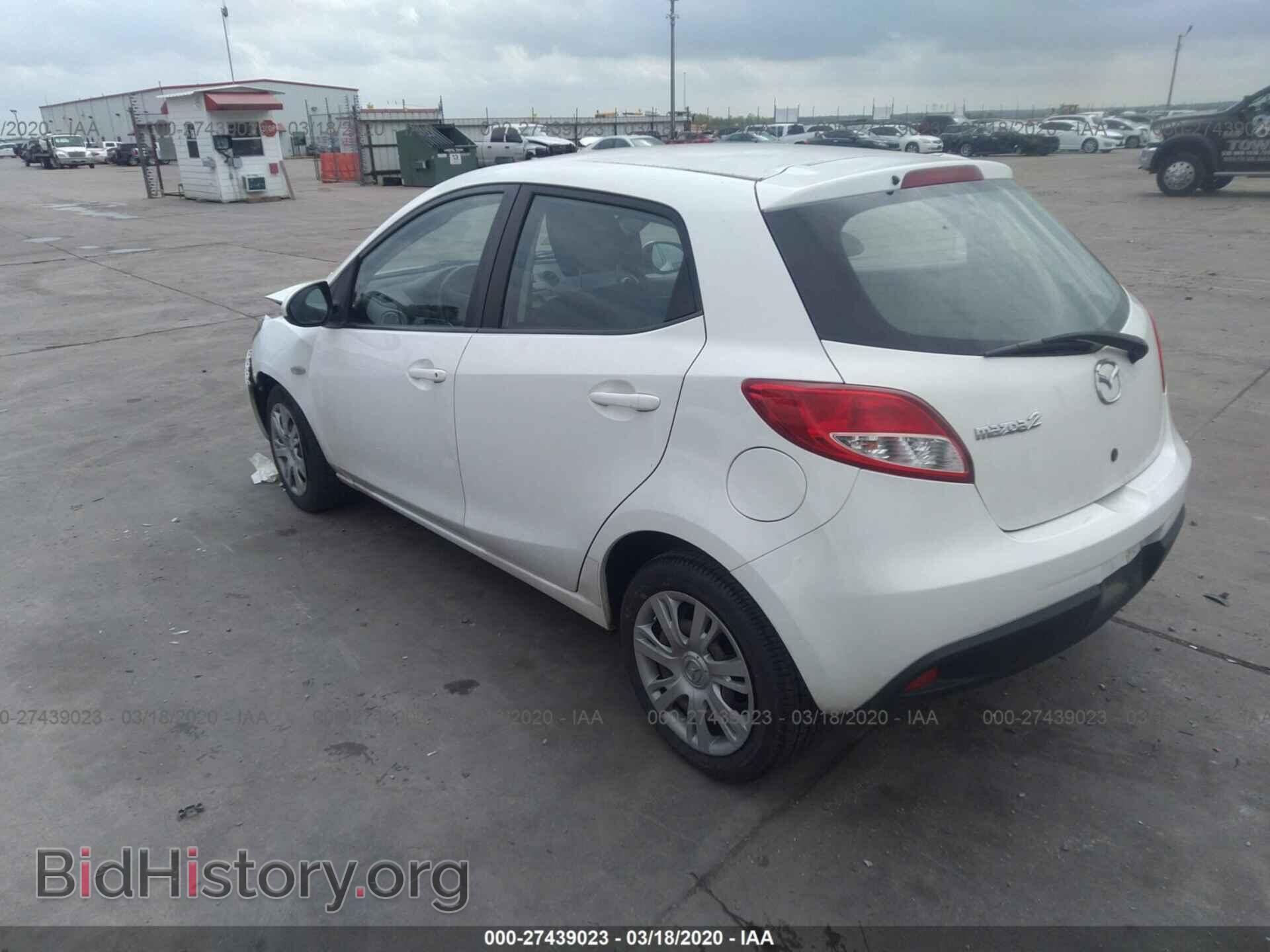 2014 MAZDA MAZDA2 - VIN: JM1DE1KY9E0187080 - Фото 3