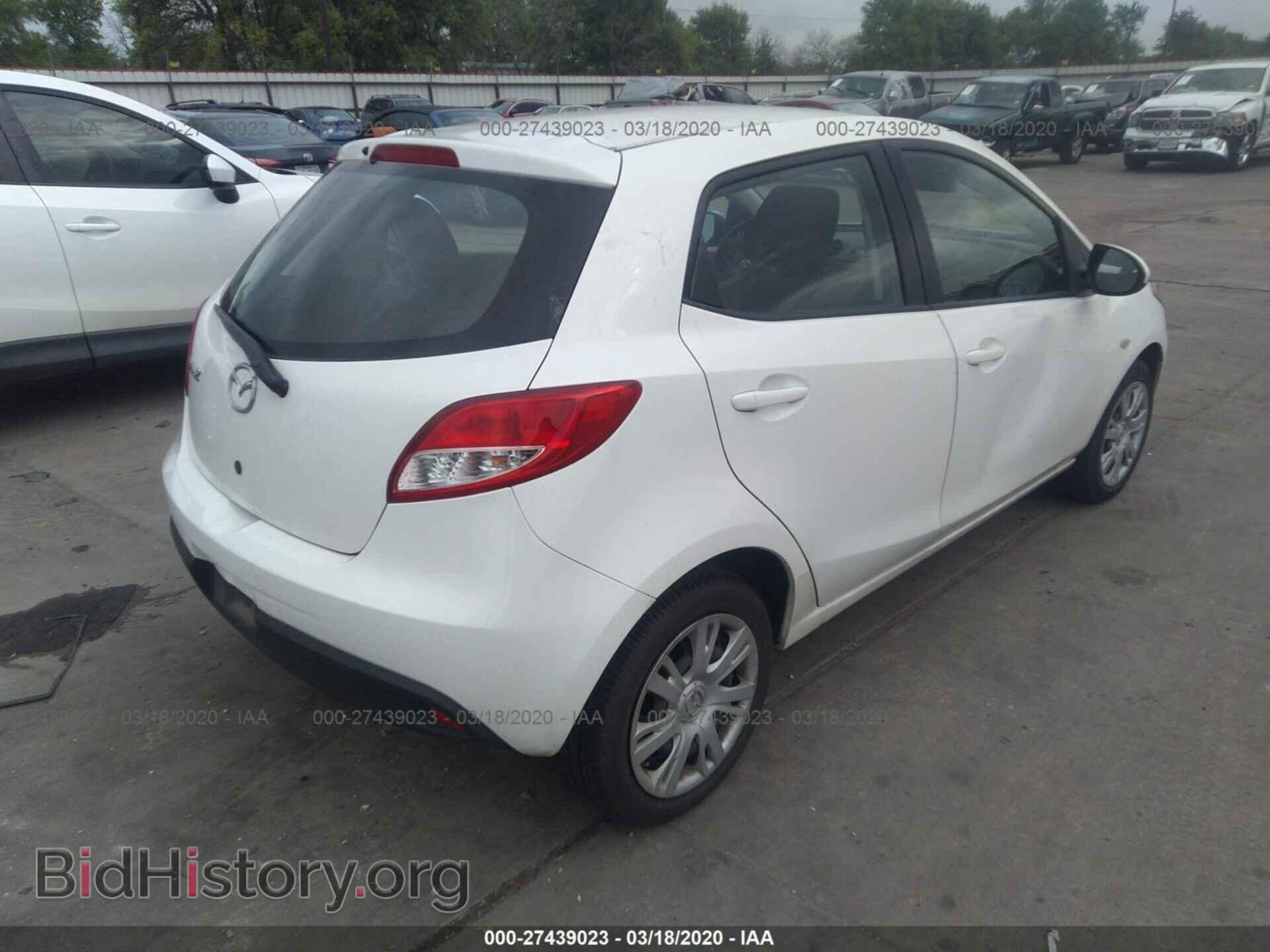 2014 MAZDA MAZDA2 - VIN: JM1DE1KY9E0187080 - Фото 4