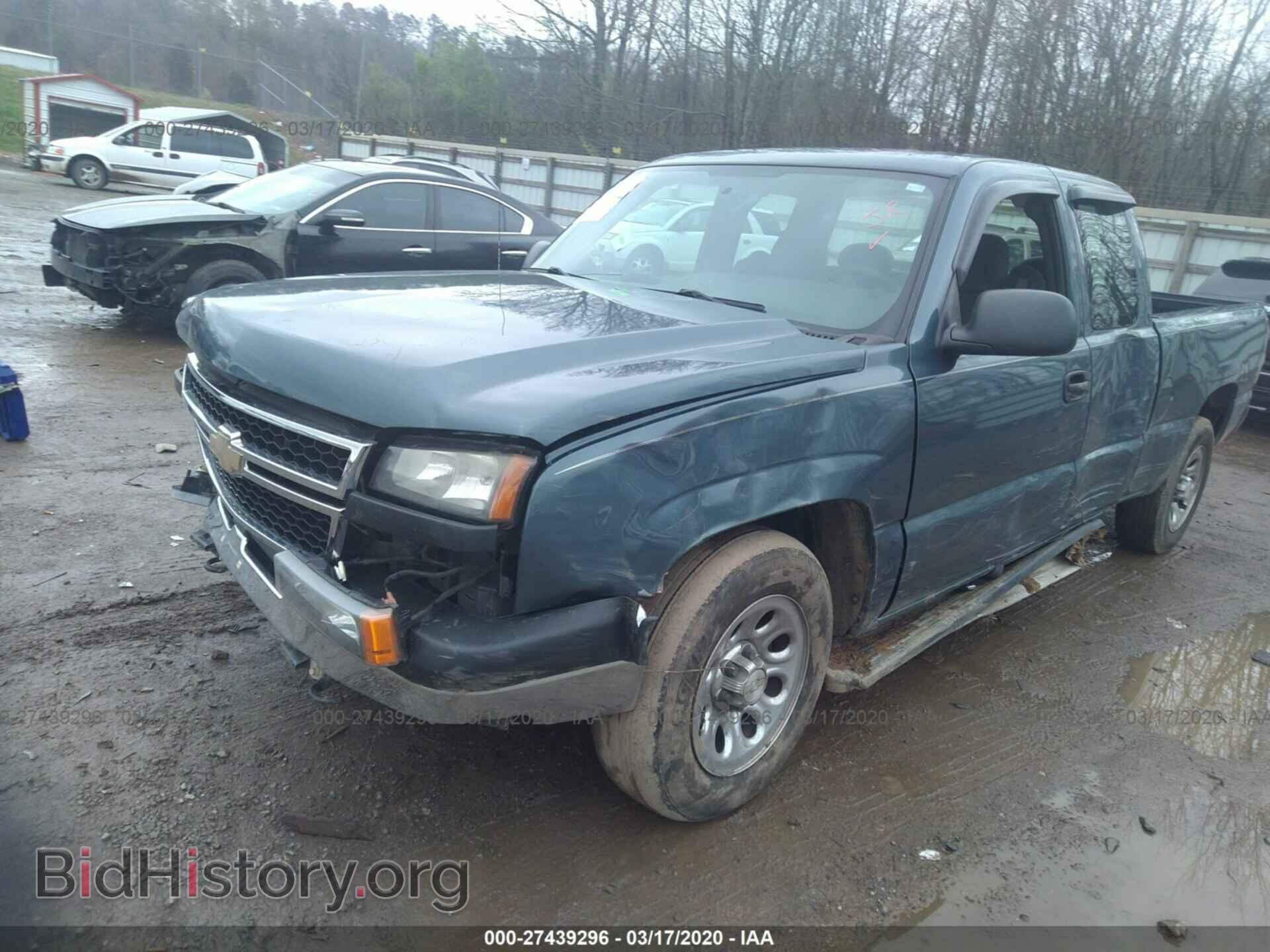 2006 CHEVROLET SILVERADO - VIN: 1GCEC19V06Z166069 - Фото 2