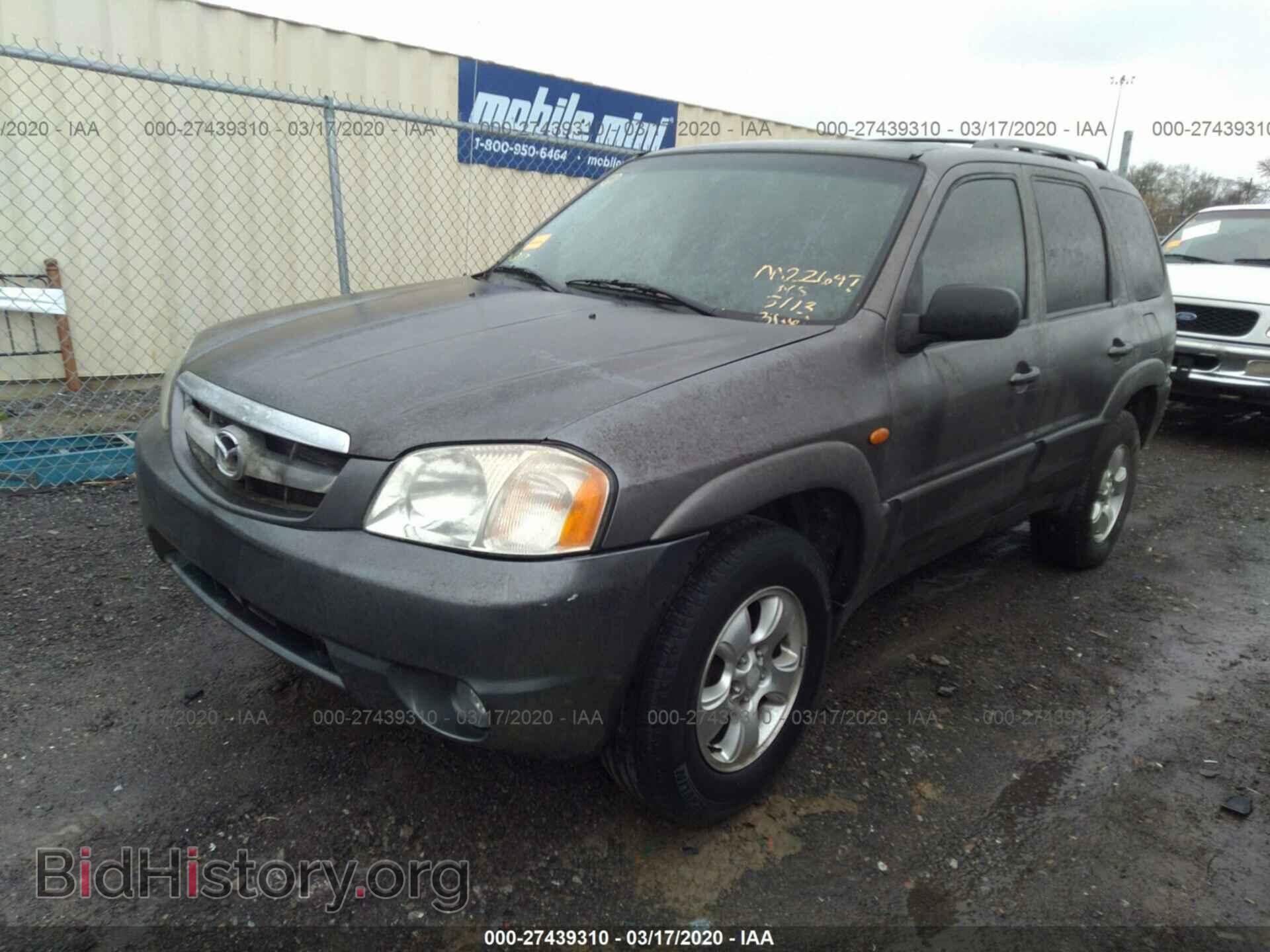 2003 MAZDA TRIBUTE - VIN: 4F2CZ06193KM22697 - Фото 2