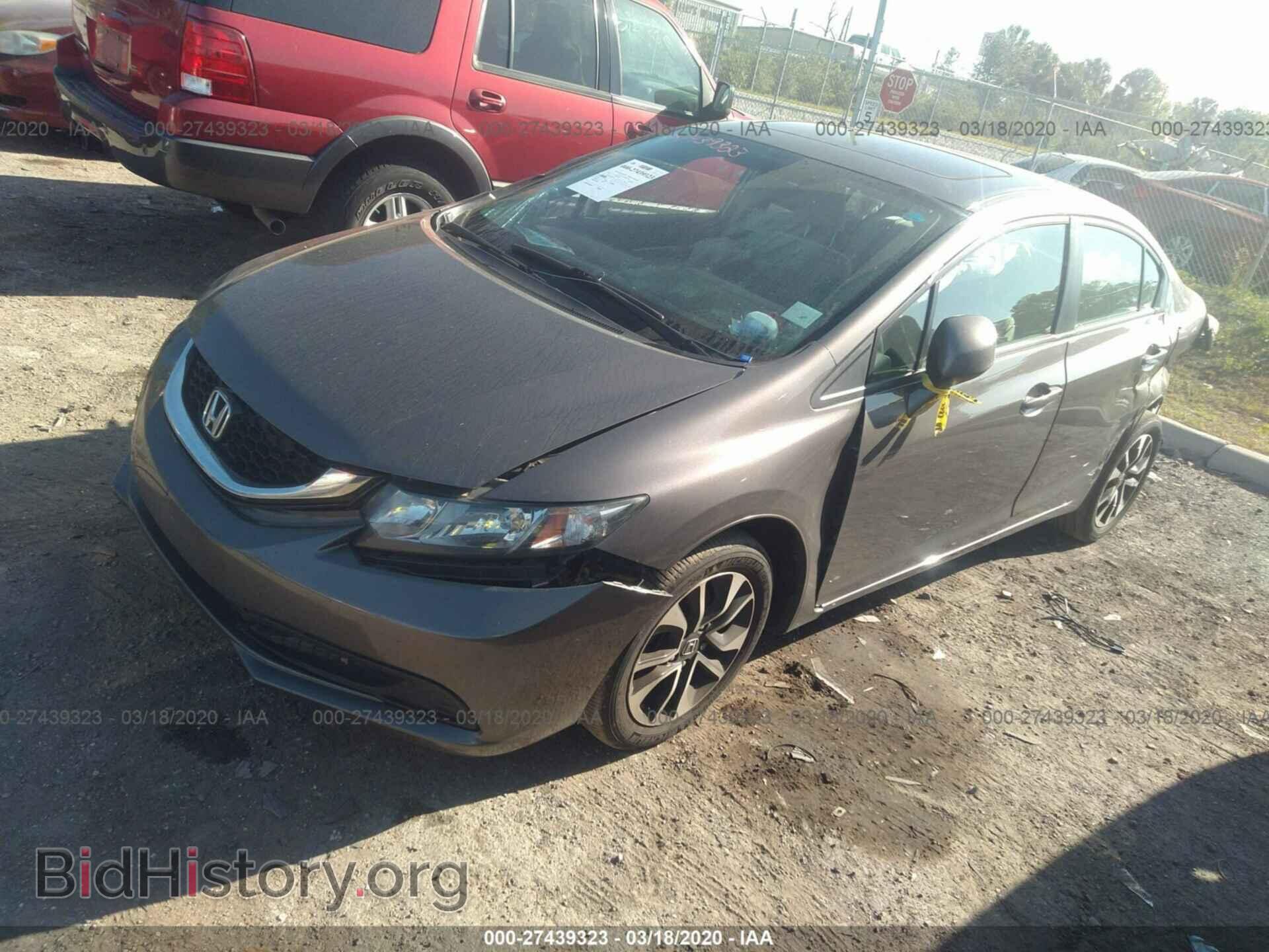 2013 HONDA CIVIC - VIN: 19XFB2F82DE205250 - Фото 2