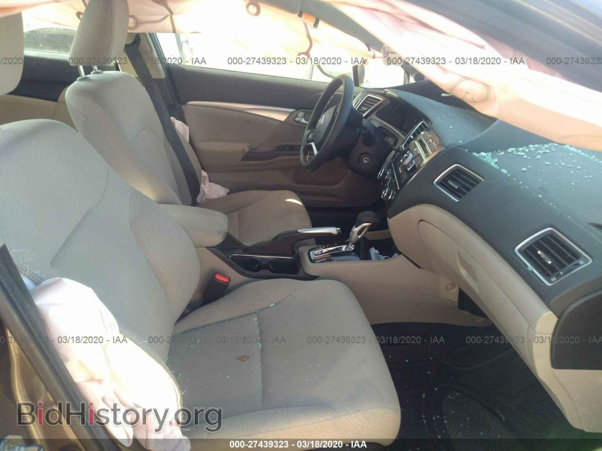 2013 HONDA CIVIC - VIN: 19XFB2F82DE205250 - Фото 5