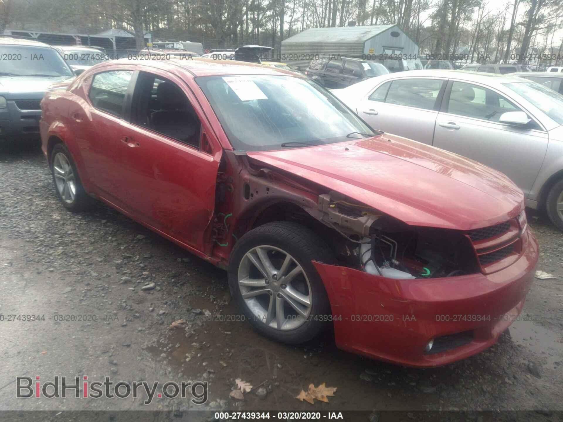 Photo 1C3CDZCB3EN203935 - DODGE AVENGER 2014