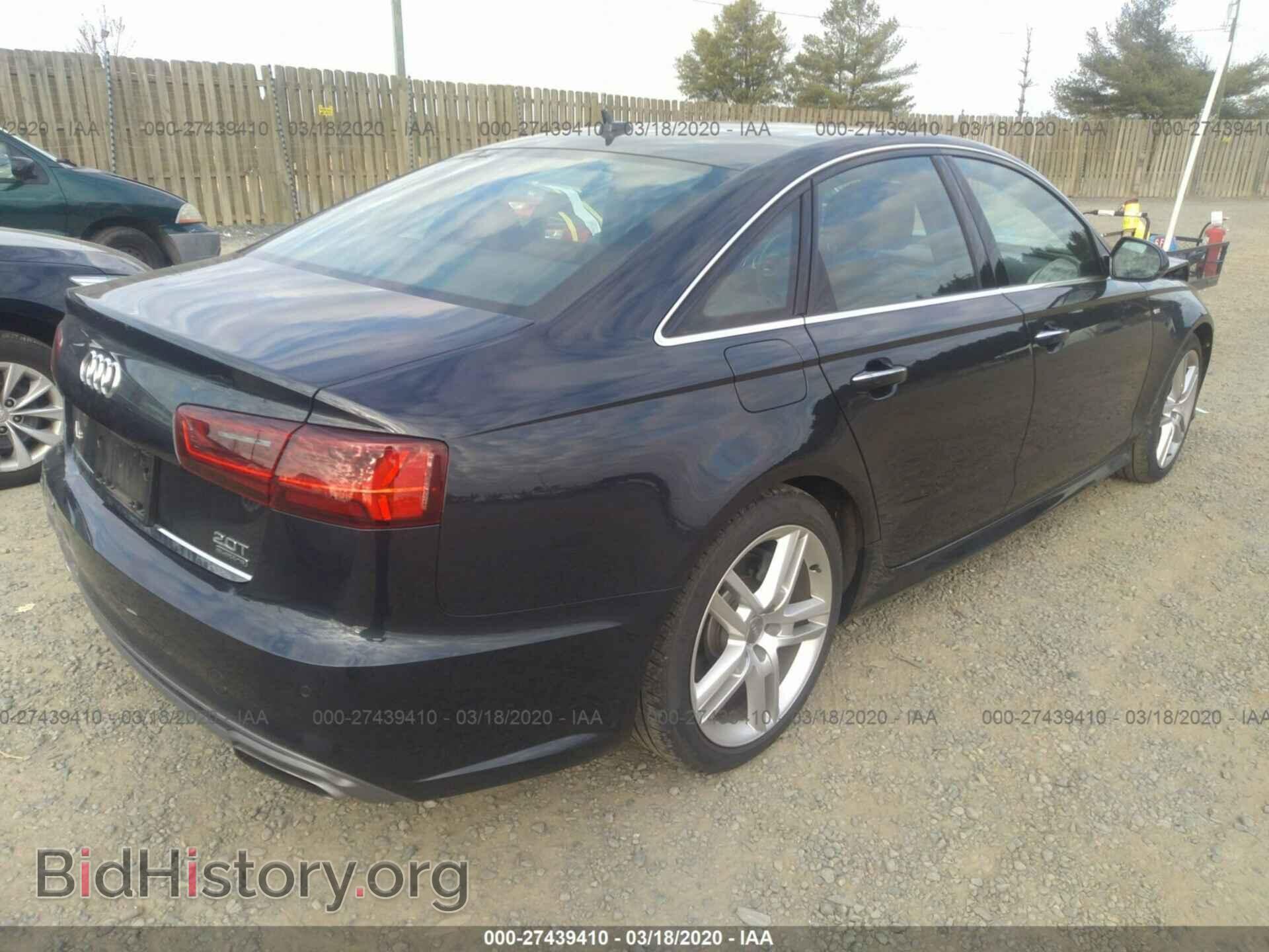 2016 AUDI A6 - VIN: WAUGFAFCXGN100637 - Фото 4