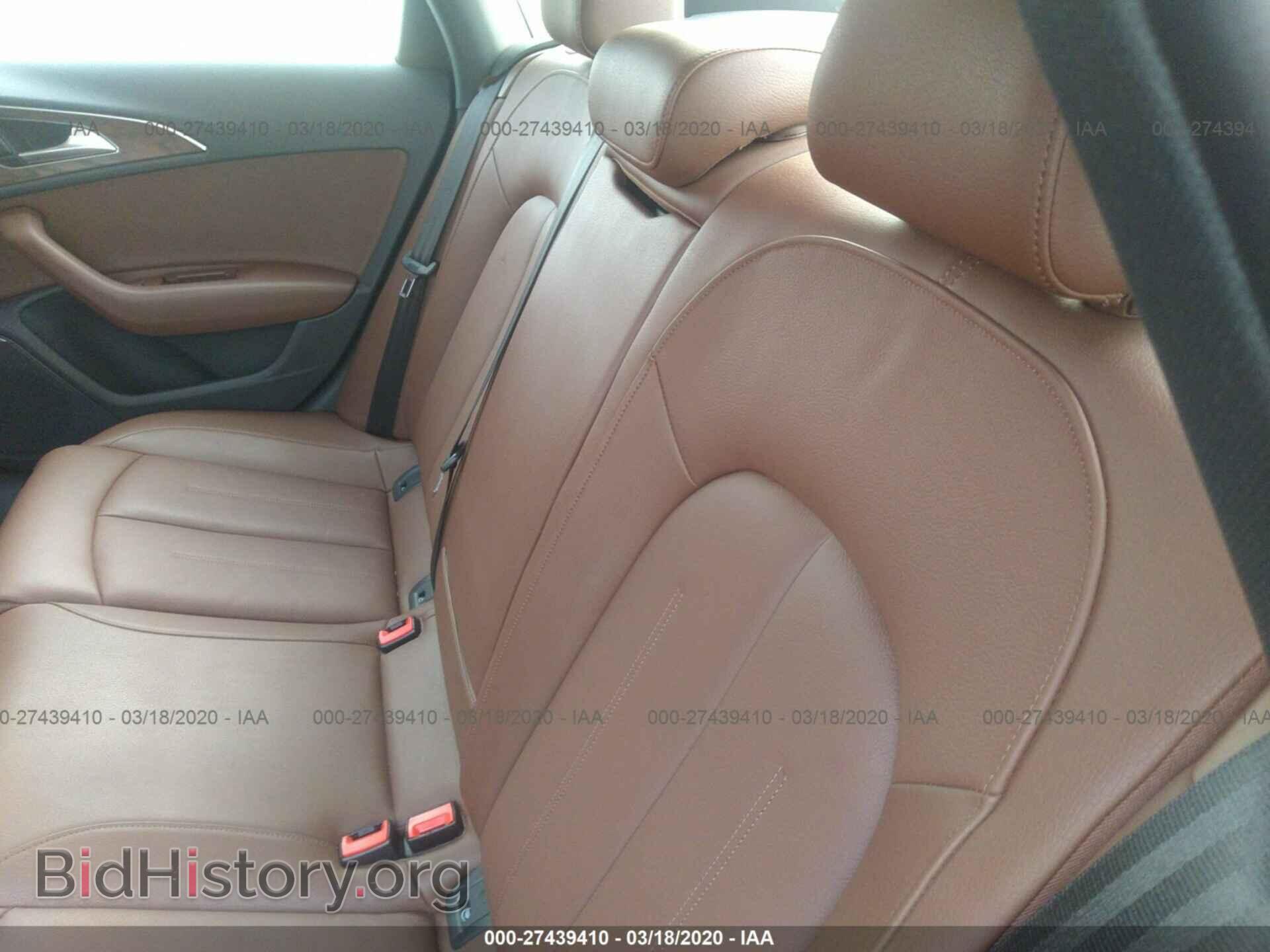 2016 AUDI A6 - VIN: WAUGFAFCXGN100637 - Фото 8
