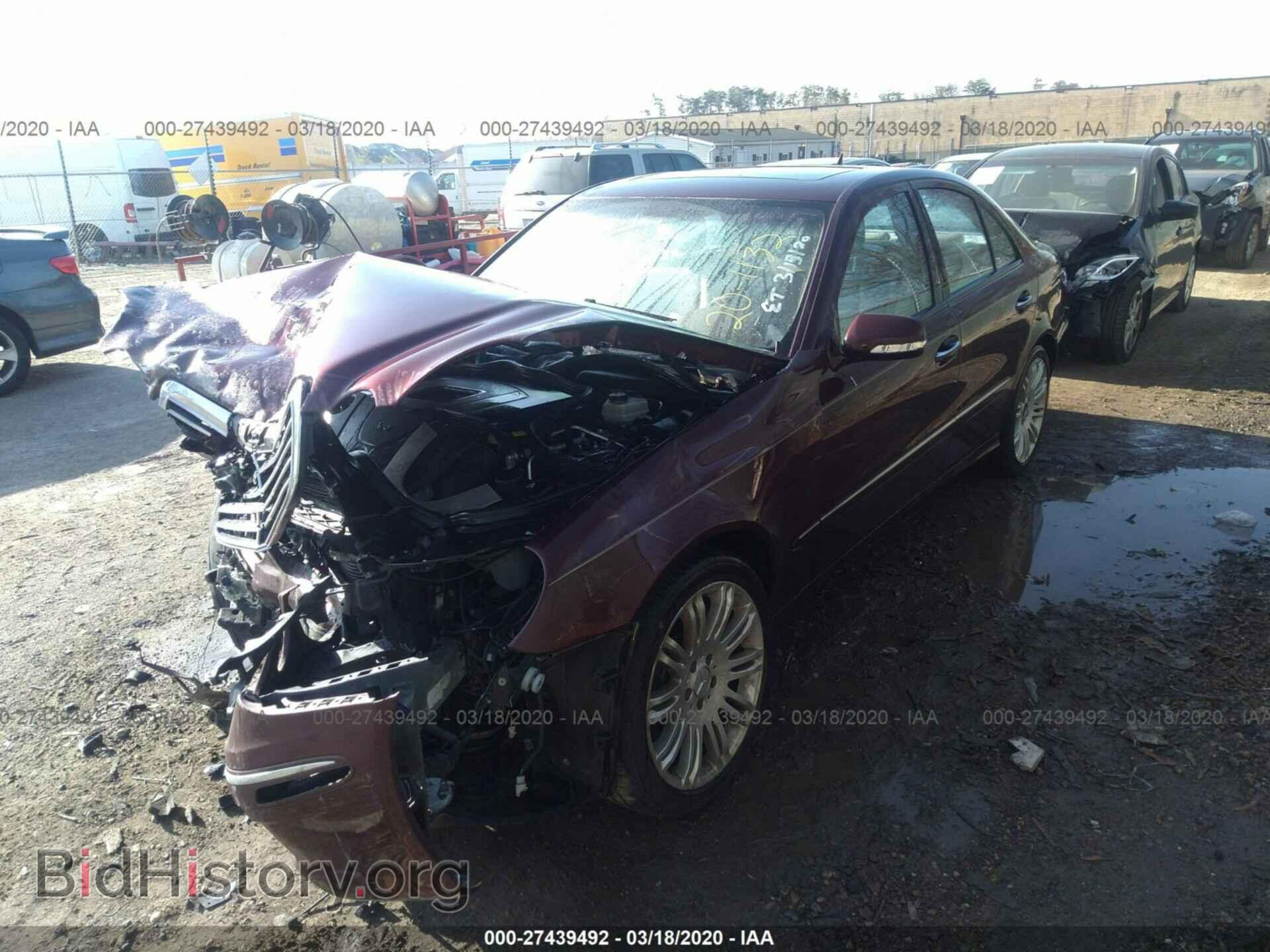 2007 MERCEDES-BENZ E-CLASS - VIN: WDBUF87X77B123938 - Фото 2