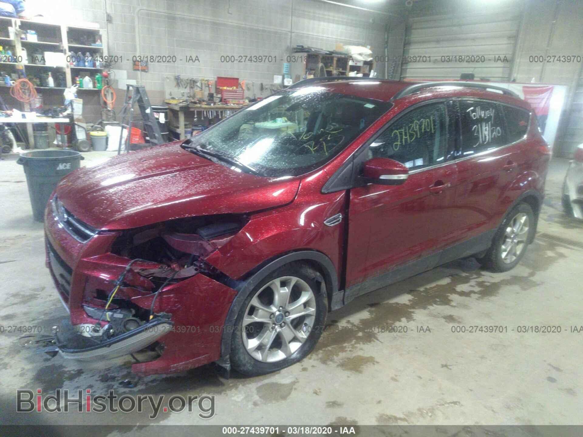 2013 FORD ESCAPE - VIN: 1FMCU0HX6DUB55469 - Фото 2
