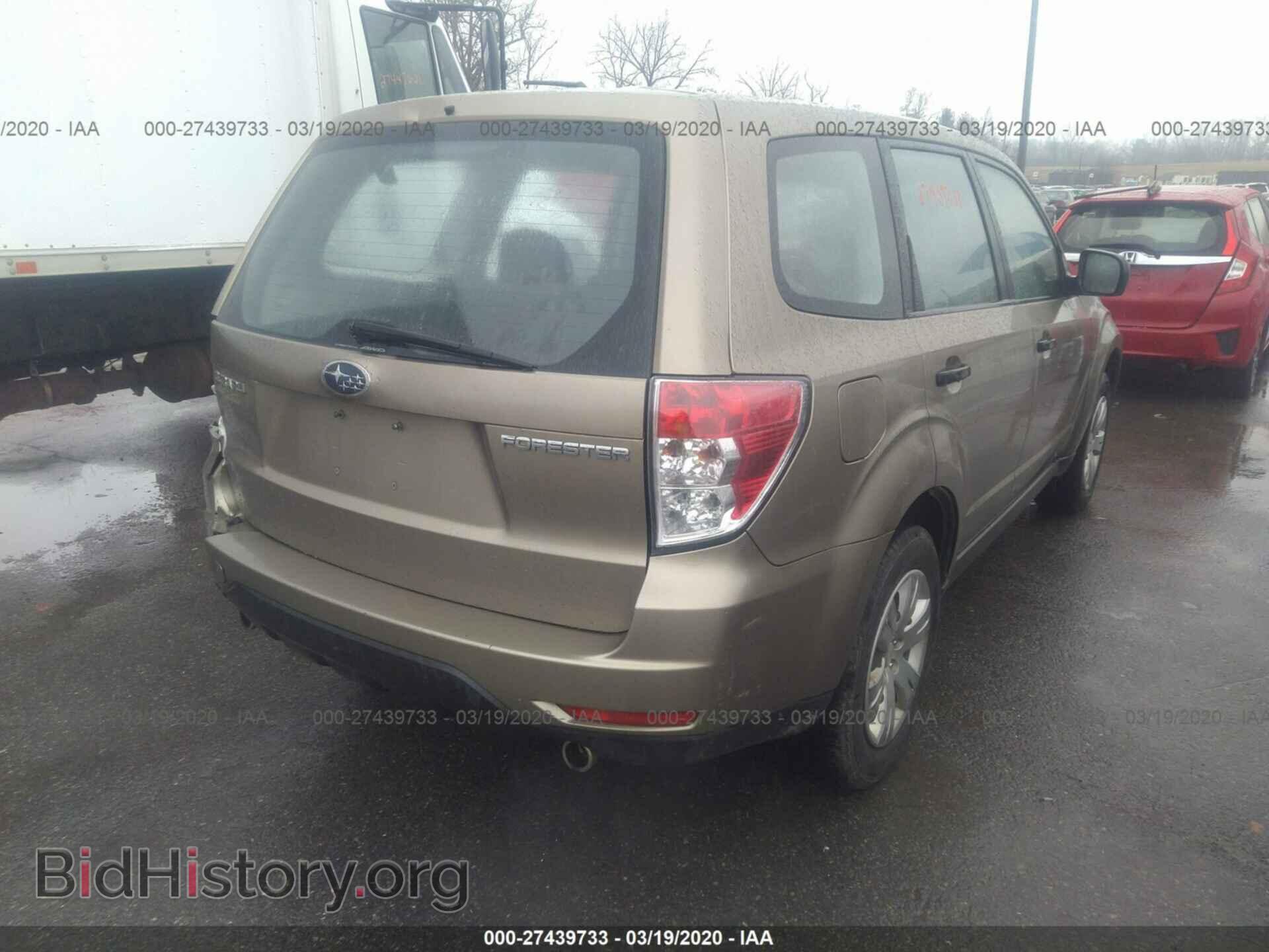 2009 SUBARU FORESTER - VIN: JF2SH616X9H720994 - Фото 4