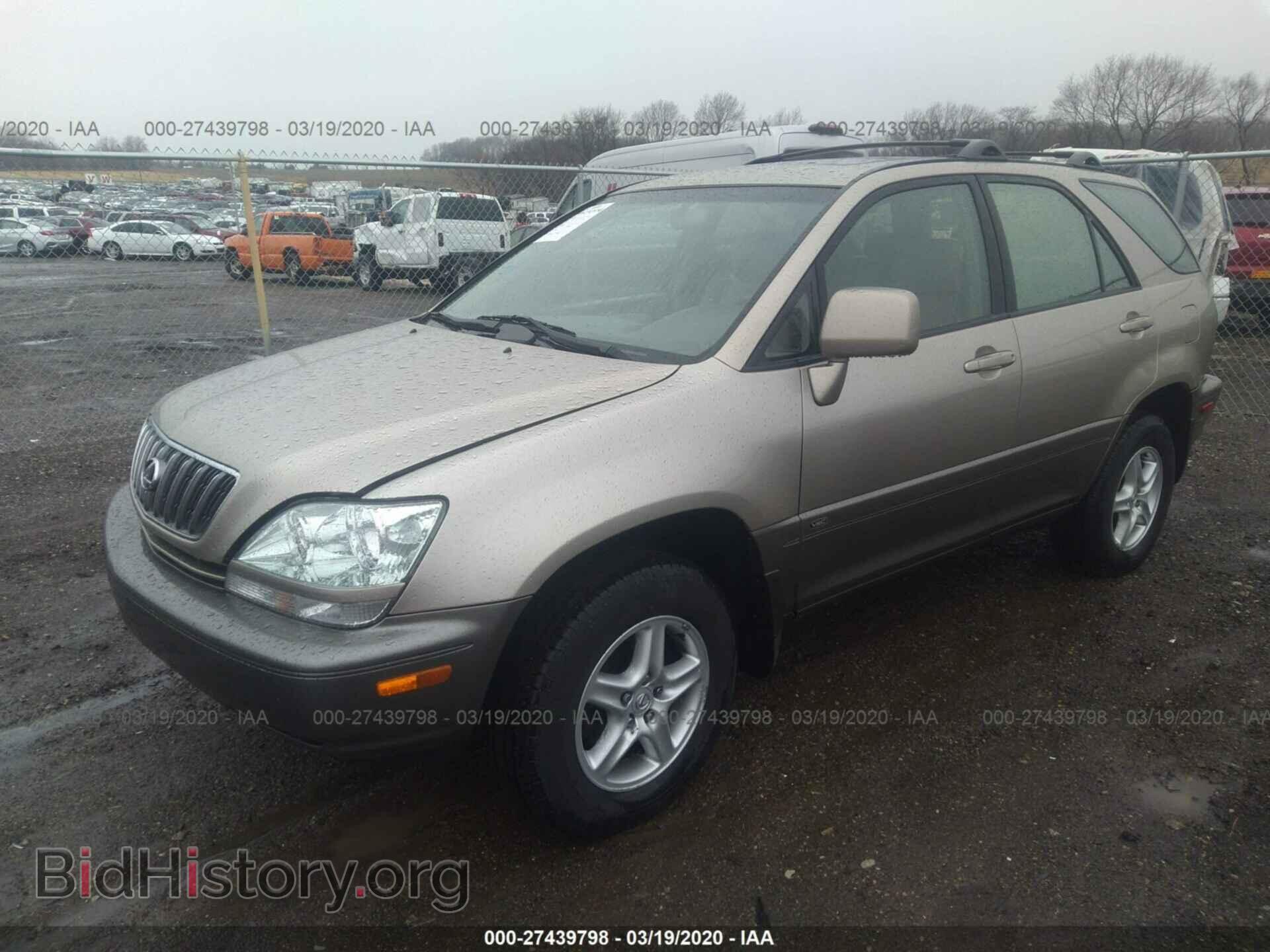 2002 LEXUS RX - VIN: JTJHF10U220235204 - Фото 2