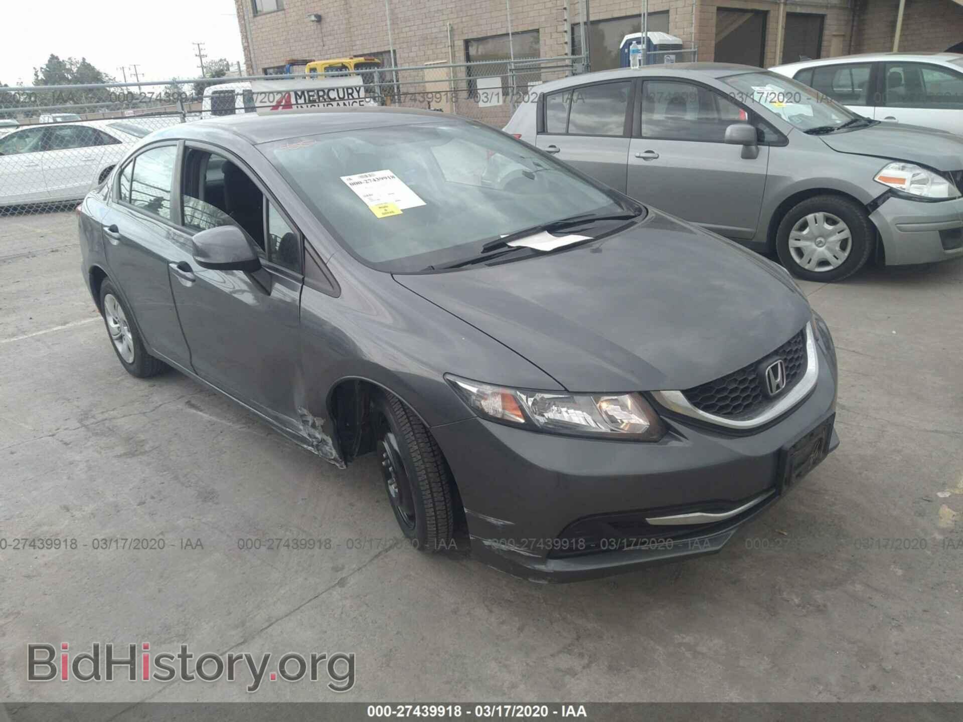 Фотография 19XFB2E53DE060078 - HONDA CIVIC 2013
