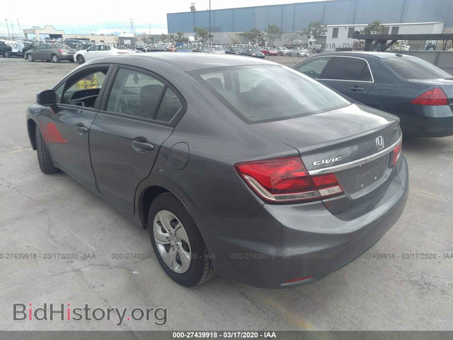 2013 HONDA CIVIC - VIN: 19XFB2E53DE060078 - Фото 3