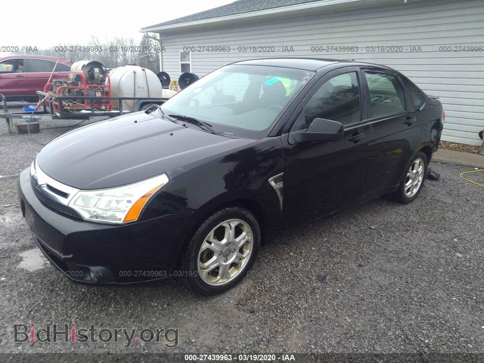 2008 FORD FOCUS - VIN: 1FAHP35N38W287742 - Фото 2