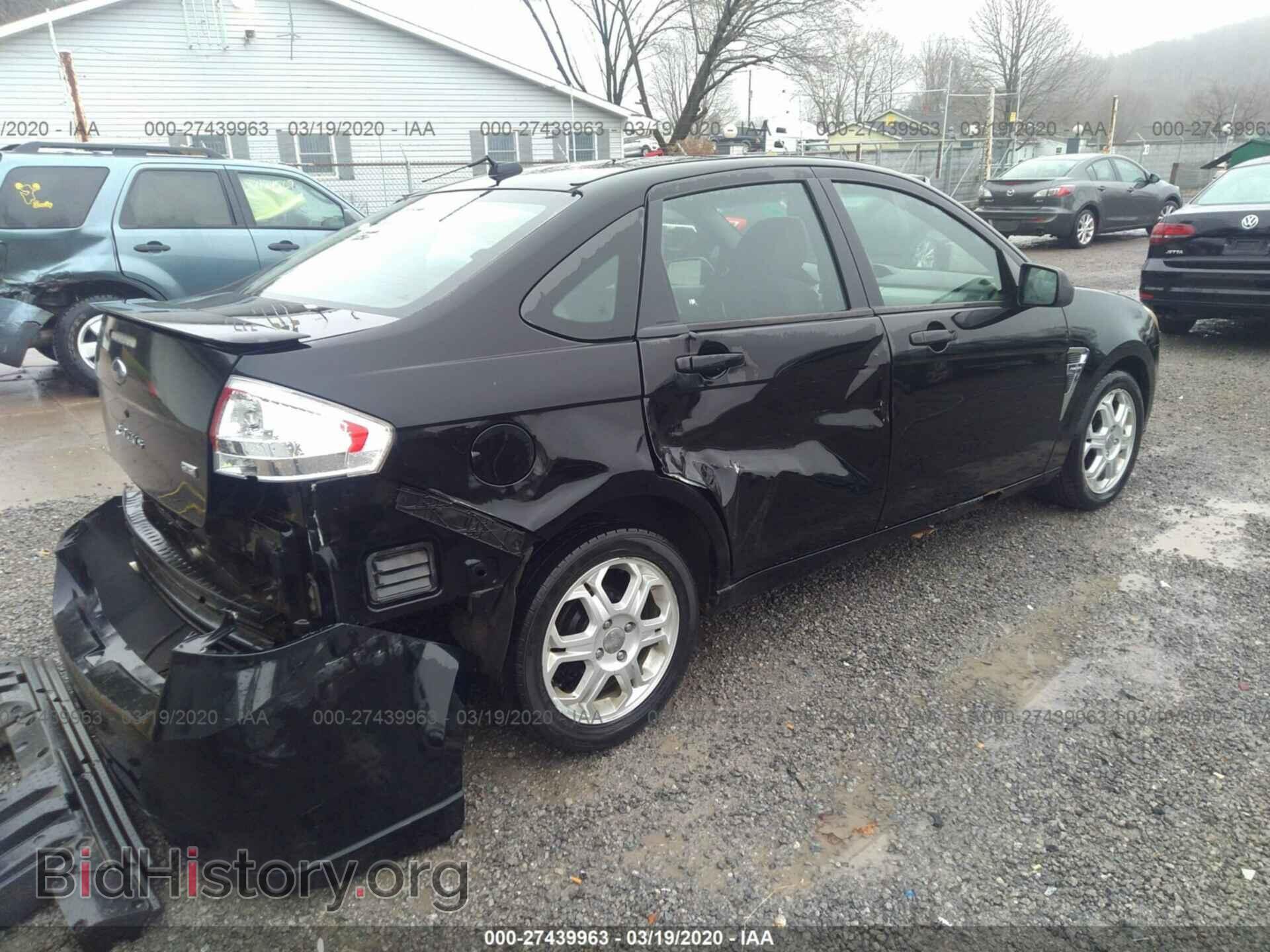 2008 FORD FOCUS - VIN: 1FAHP35N38W287742 - Фото 4